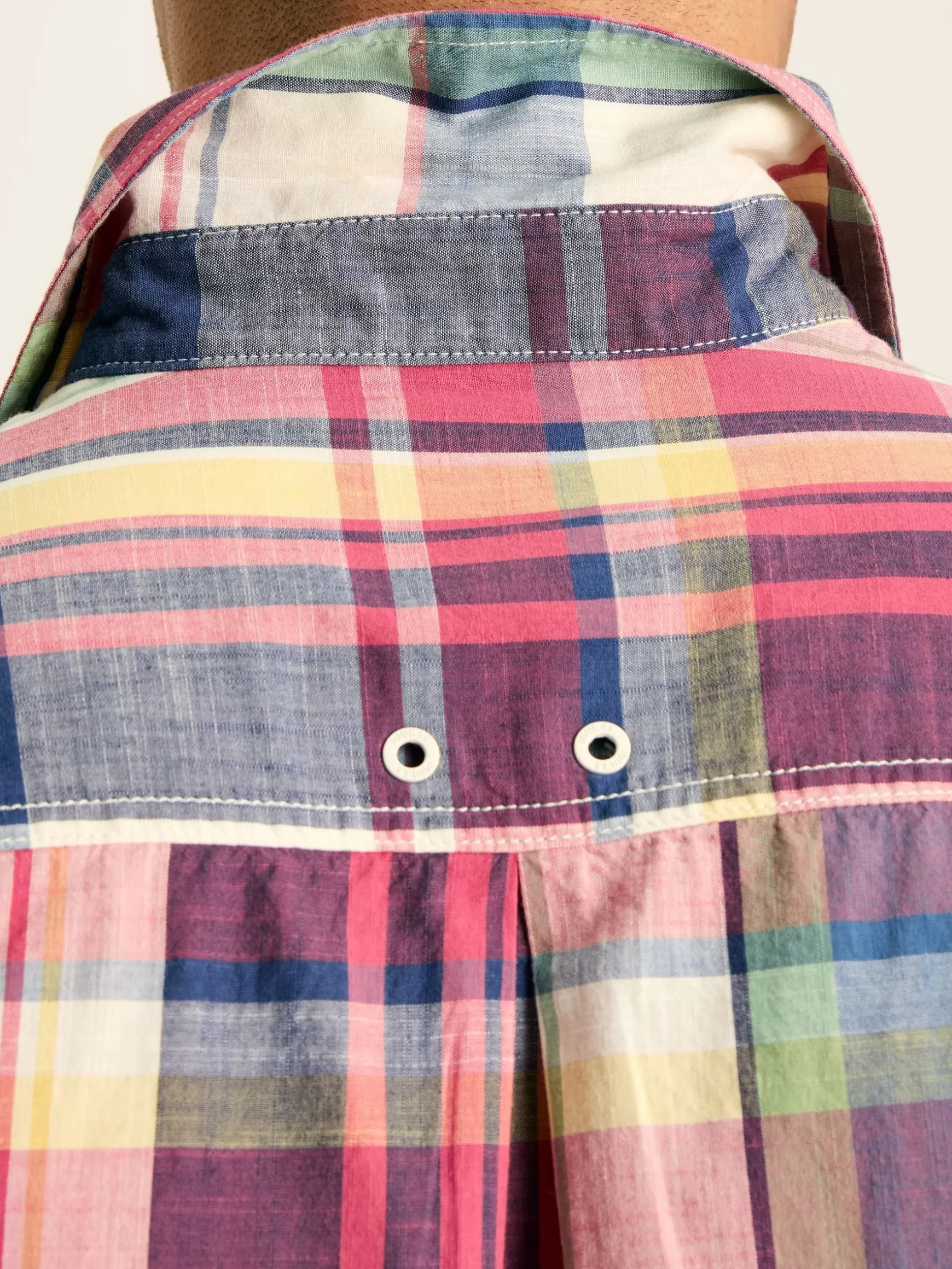 Madras Long Sleeve Cotton Check Shirt^Joules Cheap