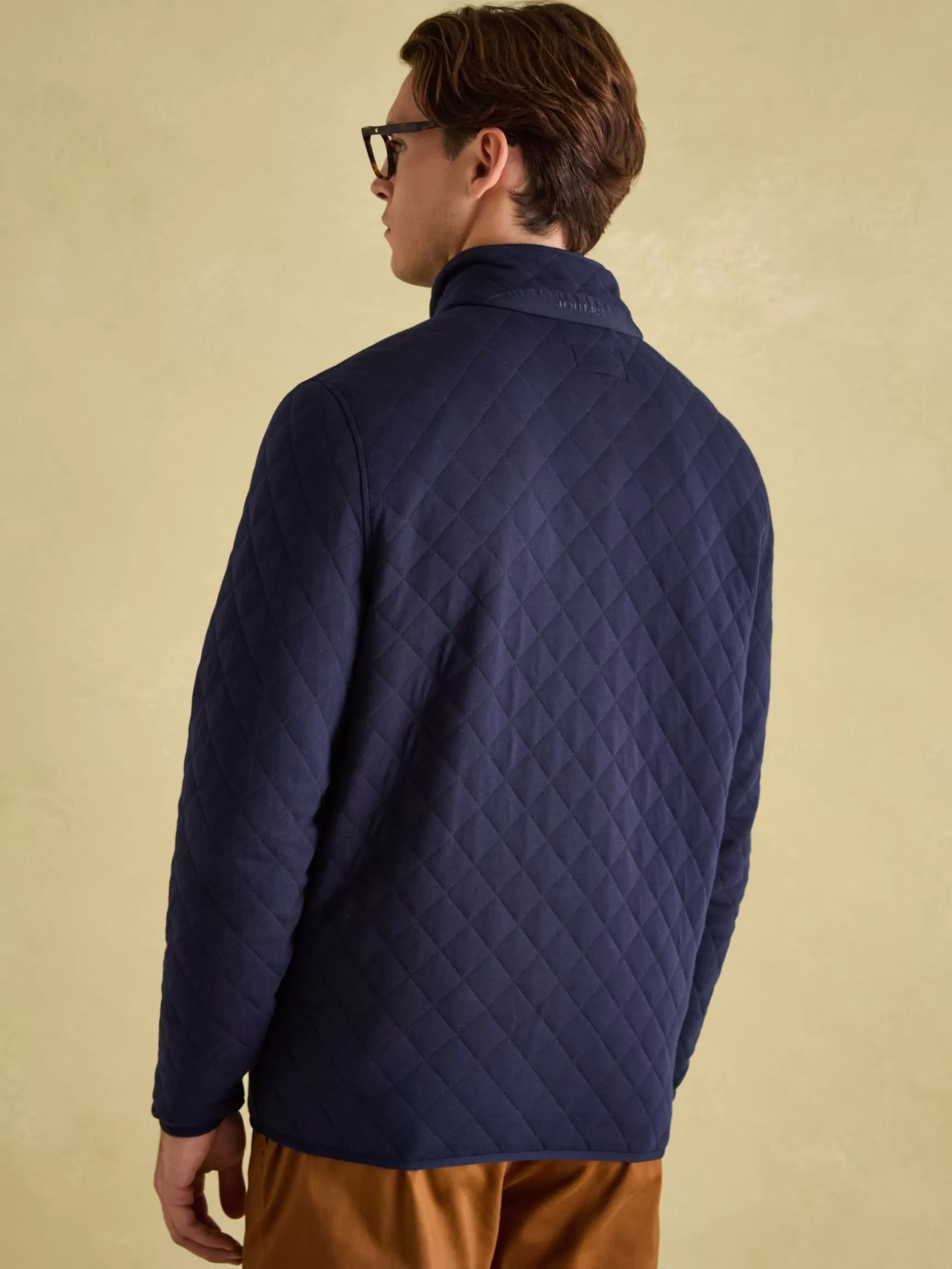 Malton Quilted Jersey Pullover Sweatshirt^Joules Store