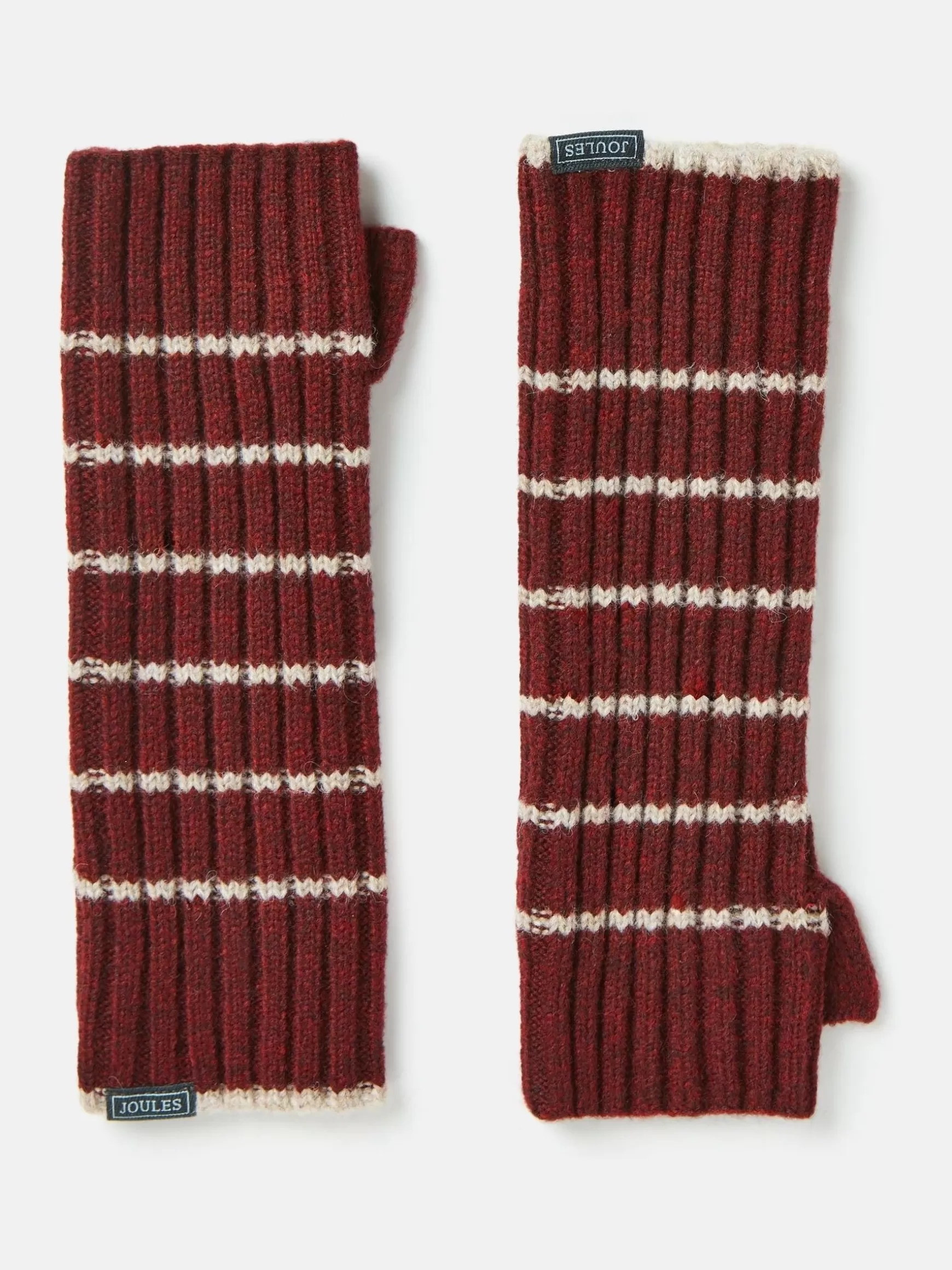 Marie Burgundy Red Fingerless Gloves^Joules Discount