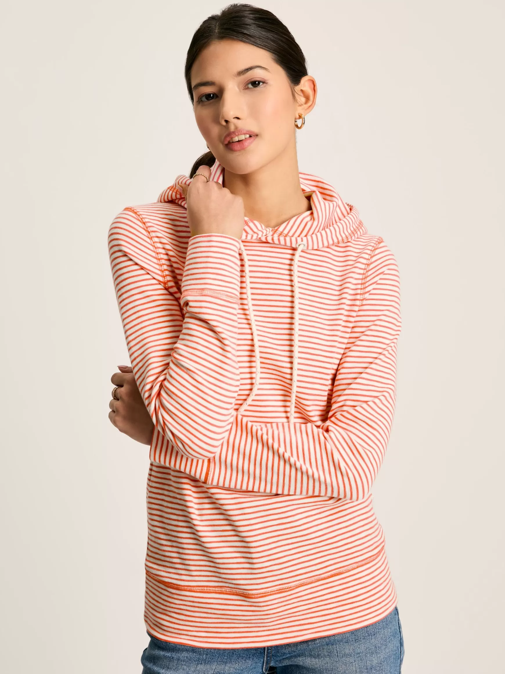 Marlston Red Stripe Slim Fit Hoodie^Joules Best