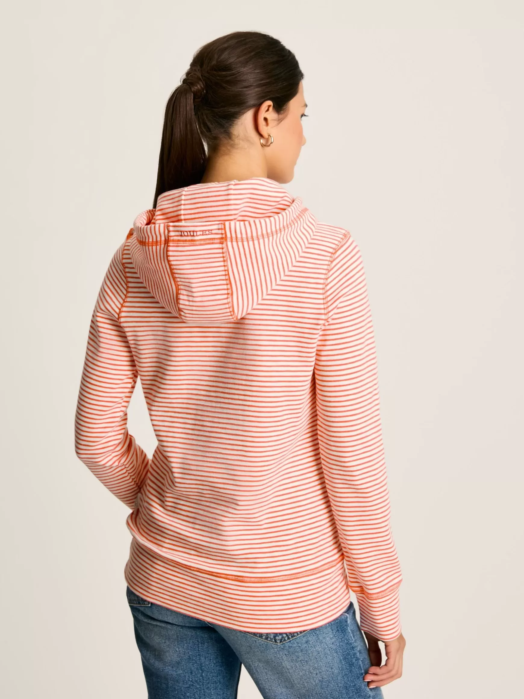 Marlston Red Stripe Slim Fit Hoodie^Joules Best