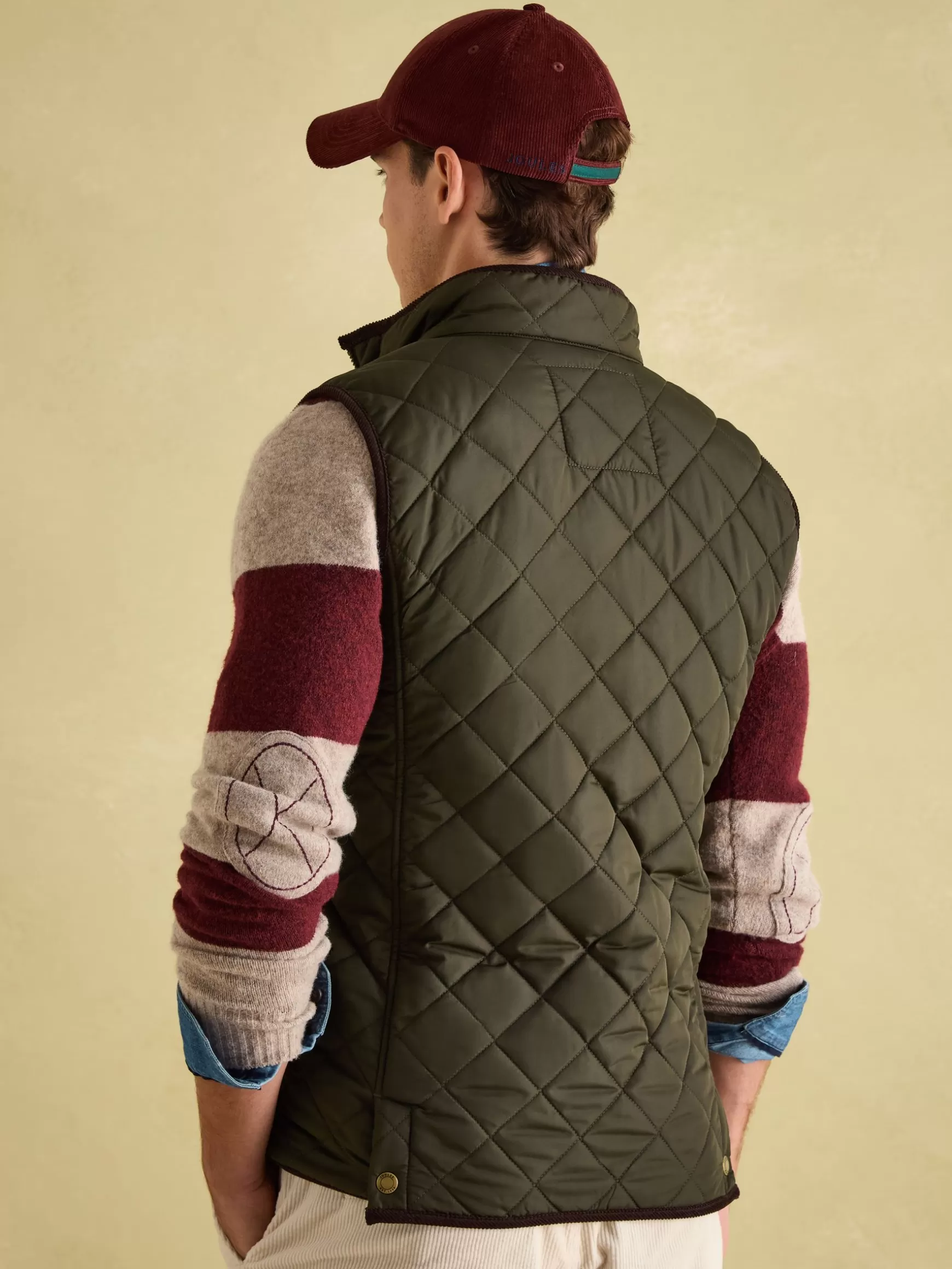 Maynard Diamond Quilted Gilet^Joules Store
