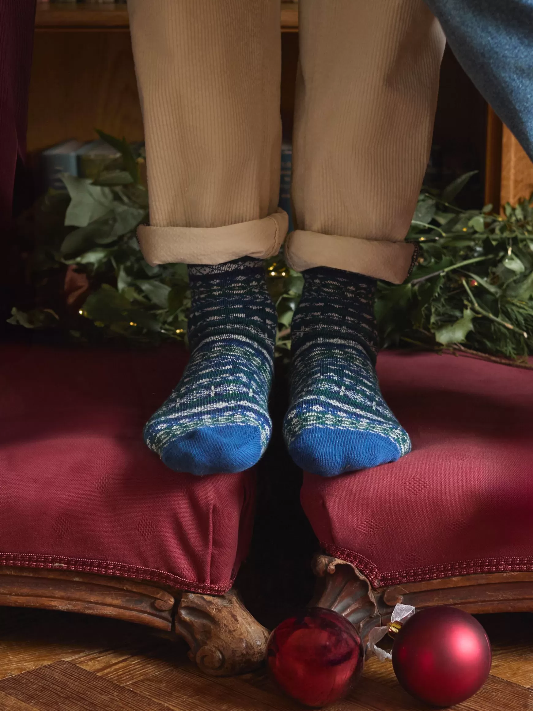 Men's Alby Fair Isle Socks (size 7-12)^Joules Hot