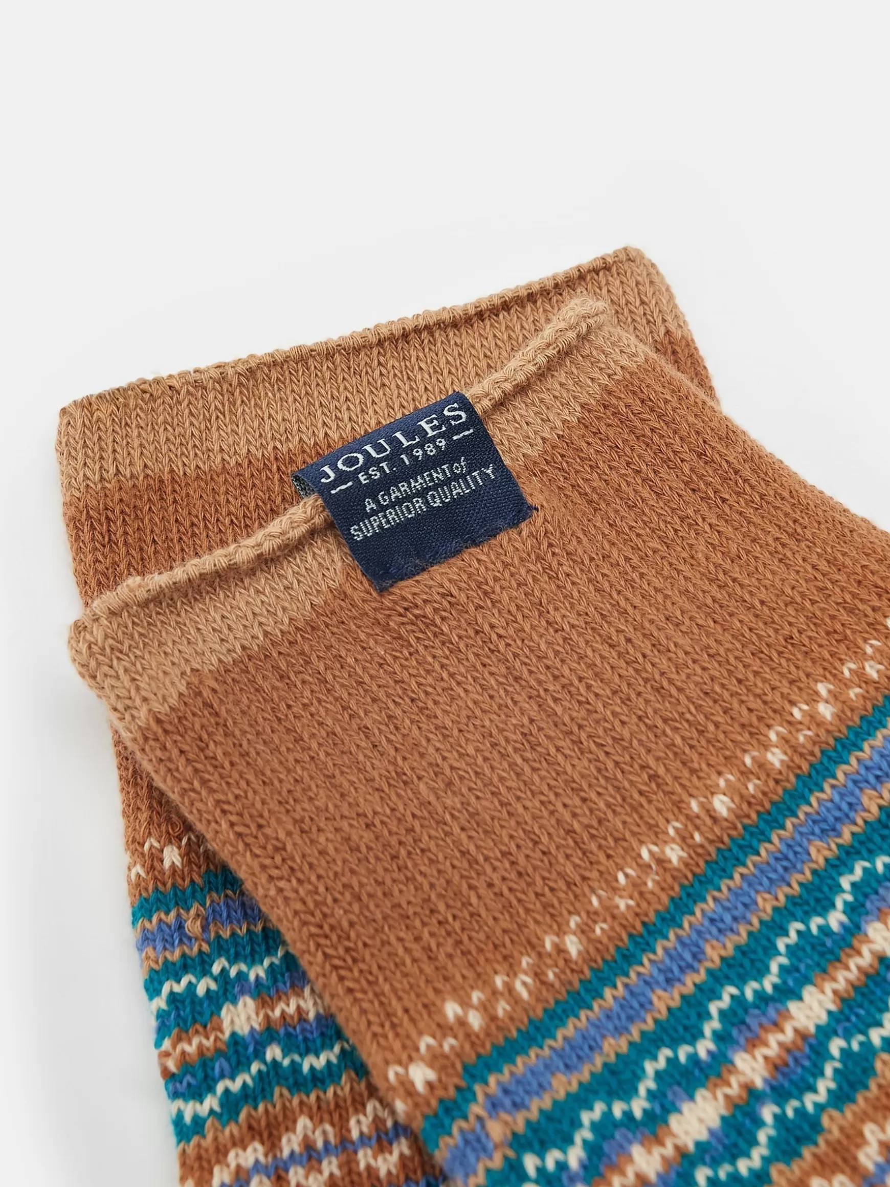 Men's Alby Fair Isle Socks (size 7-12)^Joules Fashion
