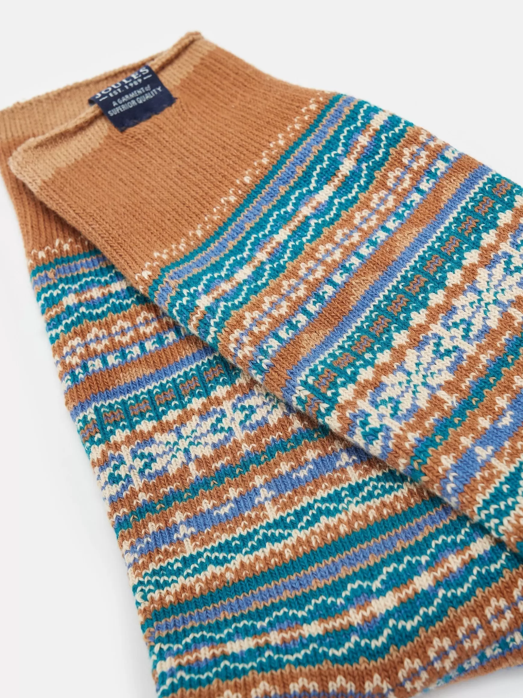 Men's Alby Fair Isle Socks (size 7-12)^Joules Fashion