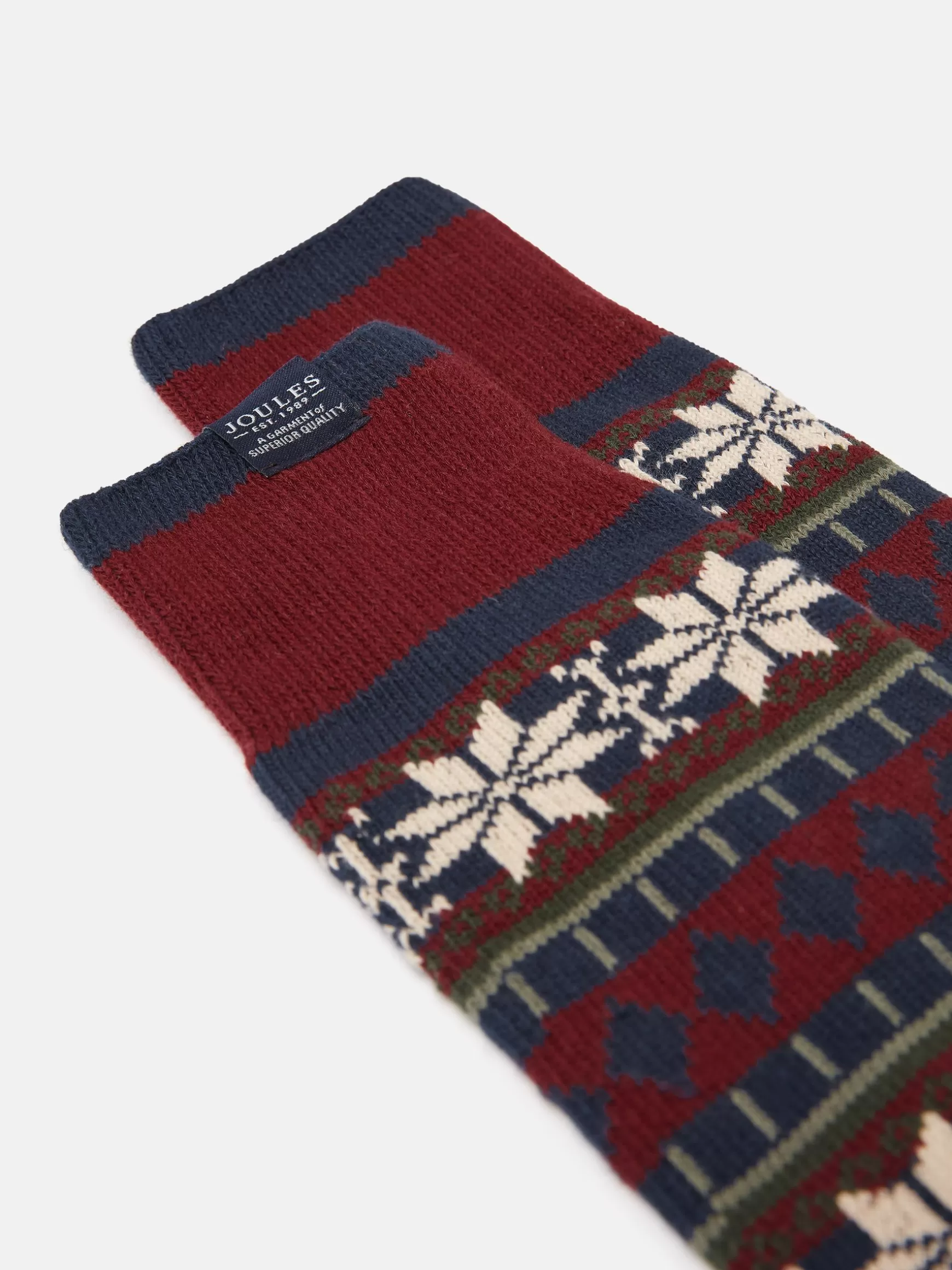 Men's Alby Fair Isle Socks (size 7-12)^Joules New