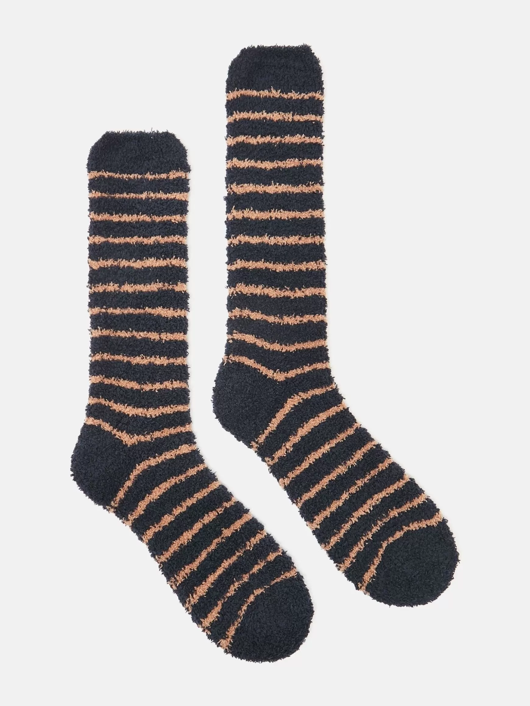 Men's Fluffy Striped Socks^Joules Best