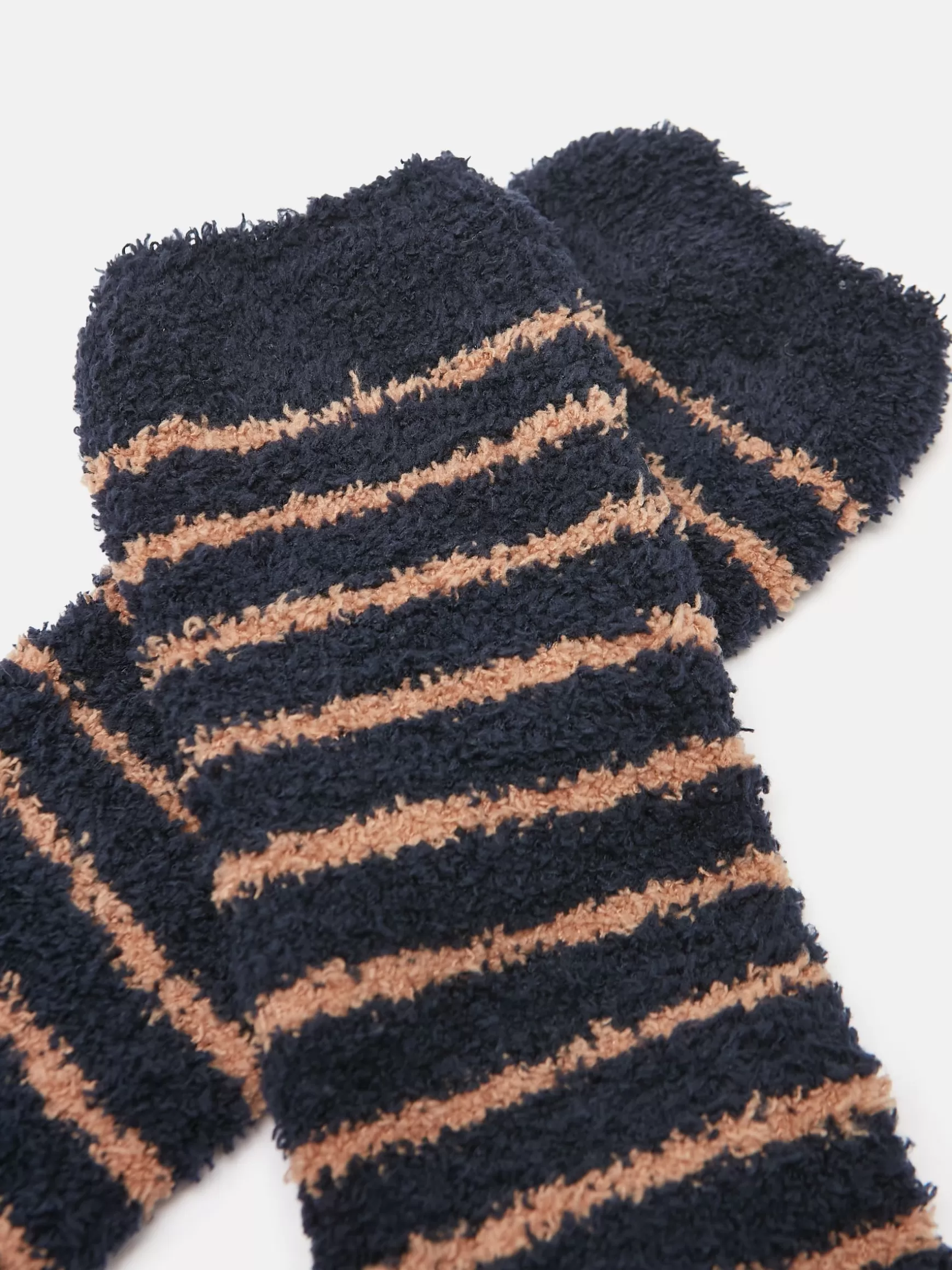 Men's Fluffy Striped Socks^Joules Best