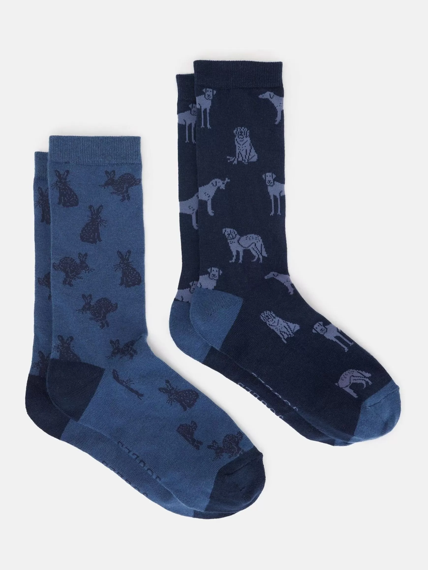 Men's Kingsbury 2 Pack Socks (size 7-12)^Joules Clearance