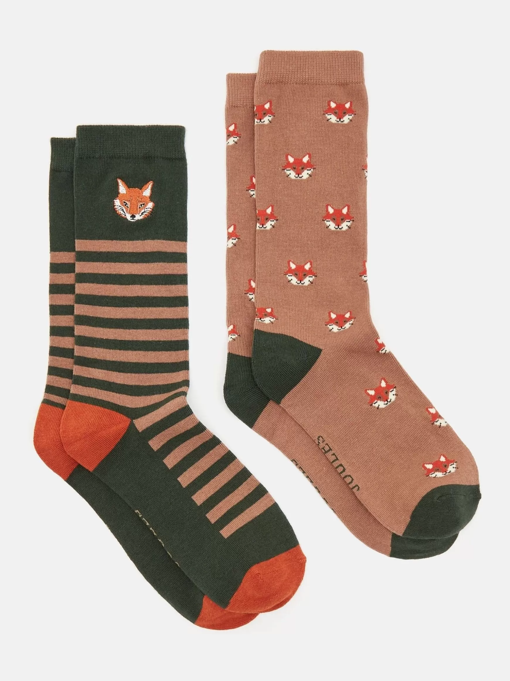 Men's Kingsbury 2 Pack Socks (size 7-12)^Joules Best Sale