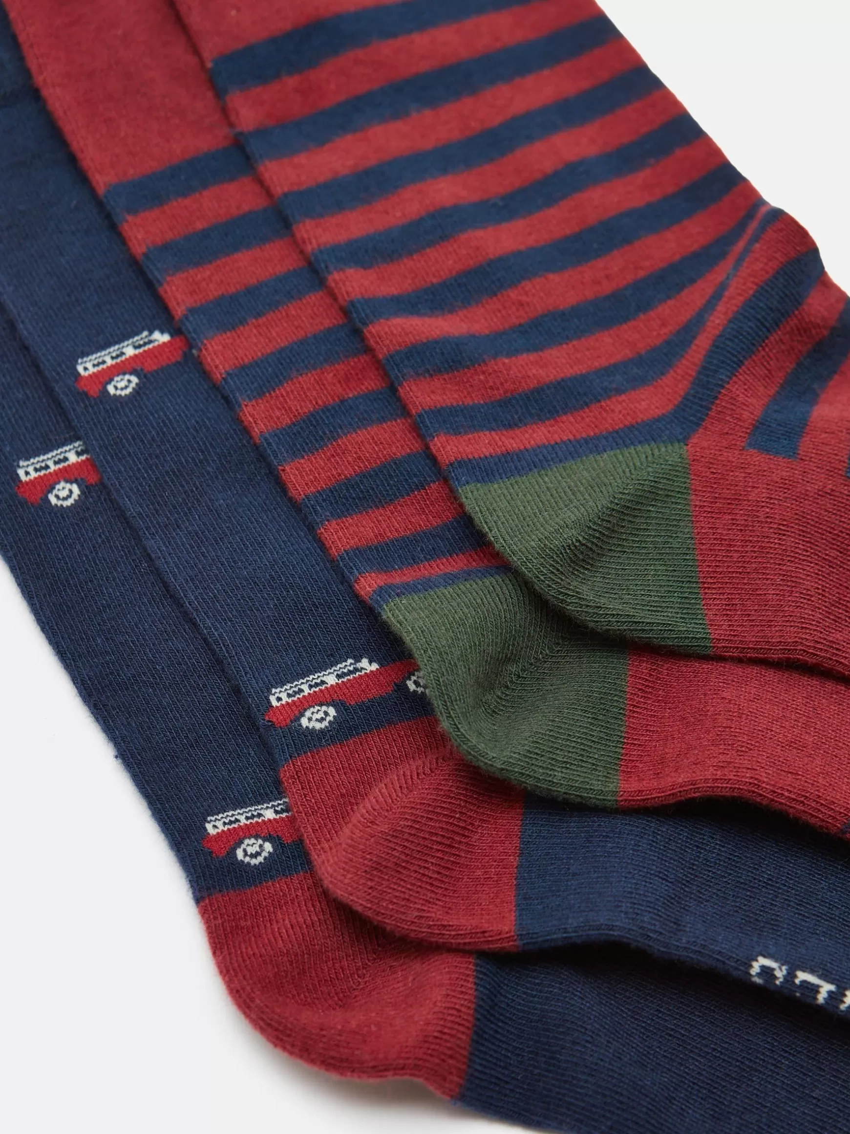 Men's Kingsbury 2 Pack Socks (size 7-12)^Joules Fashion