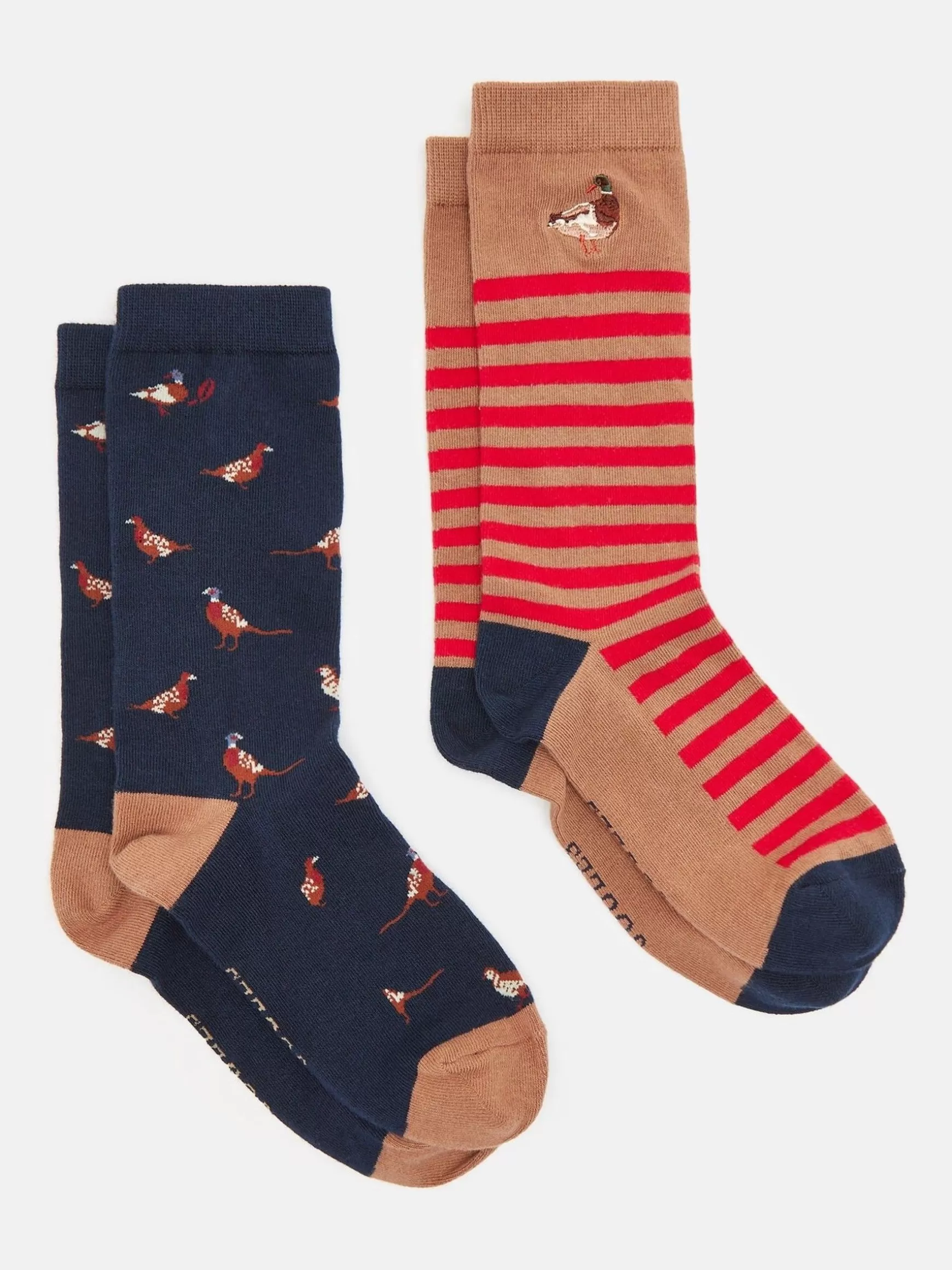 Men's Kingsbury 2 Pack Socks (size 7-12)^Joules Discount