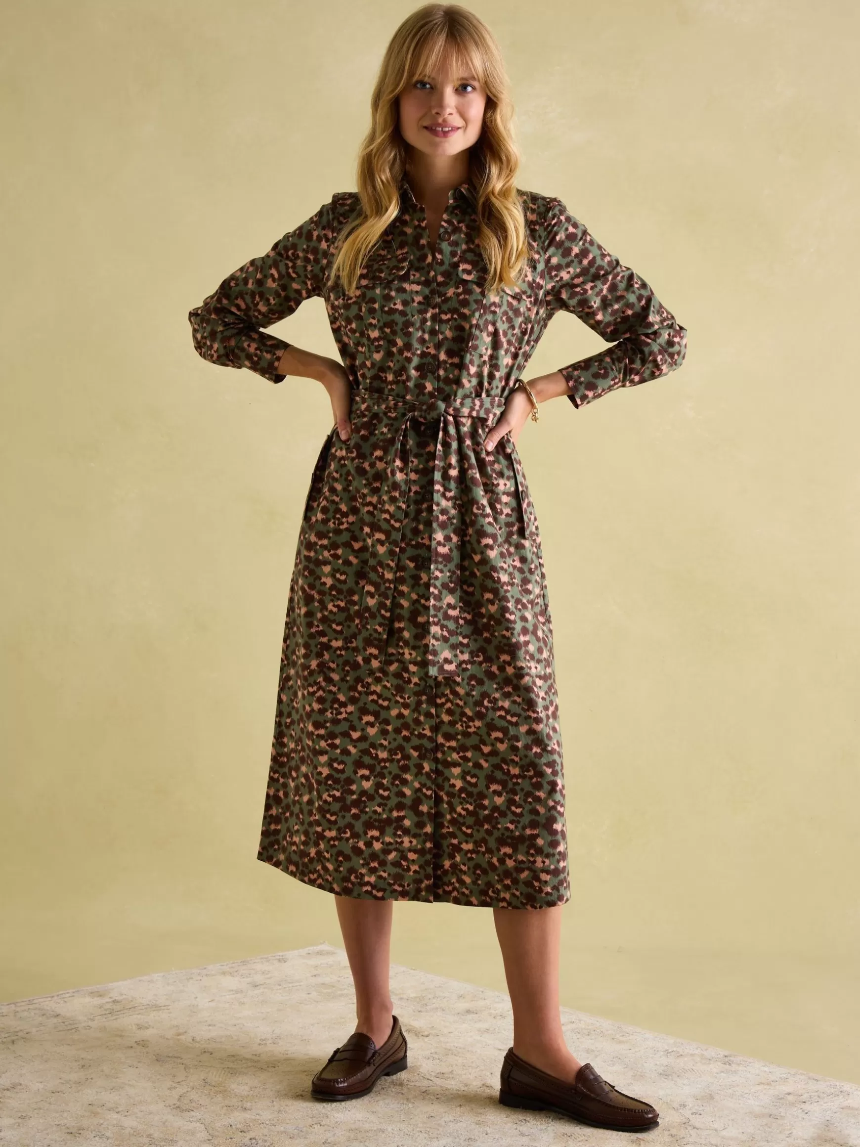 Meredith Midi Shirt Dress^Joules Best Sale