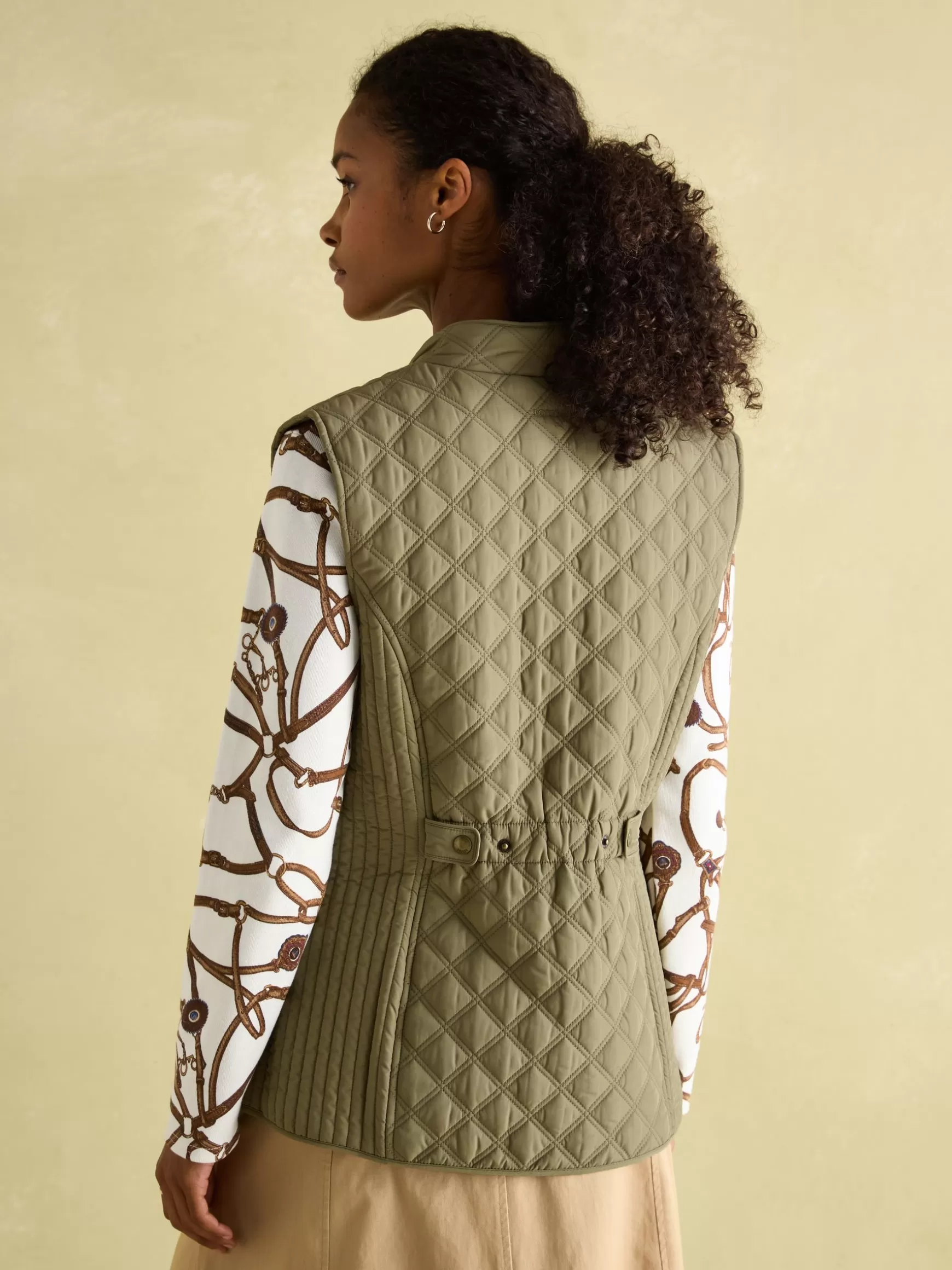 Minx Showerproof Diamond Quilted Gilet^Joules Cheap