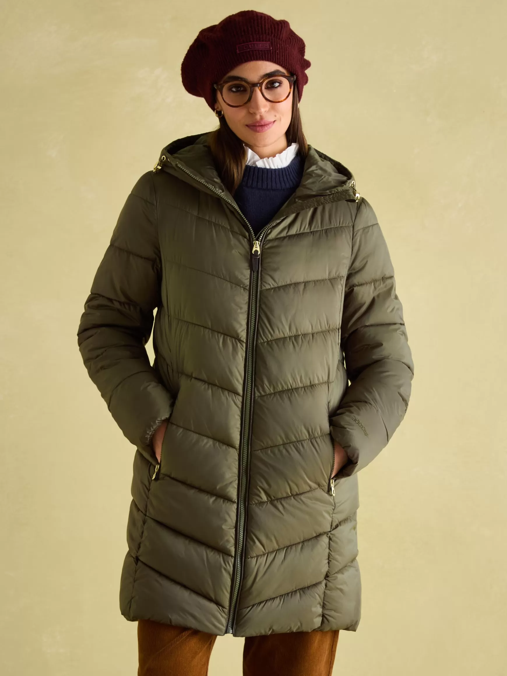 Moorsdale Mid Length Showerproof Padded Coat^Joules Online