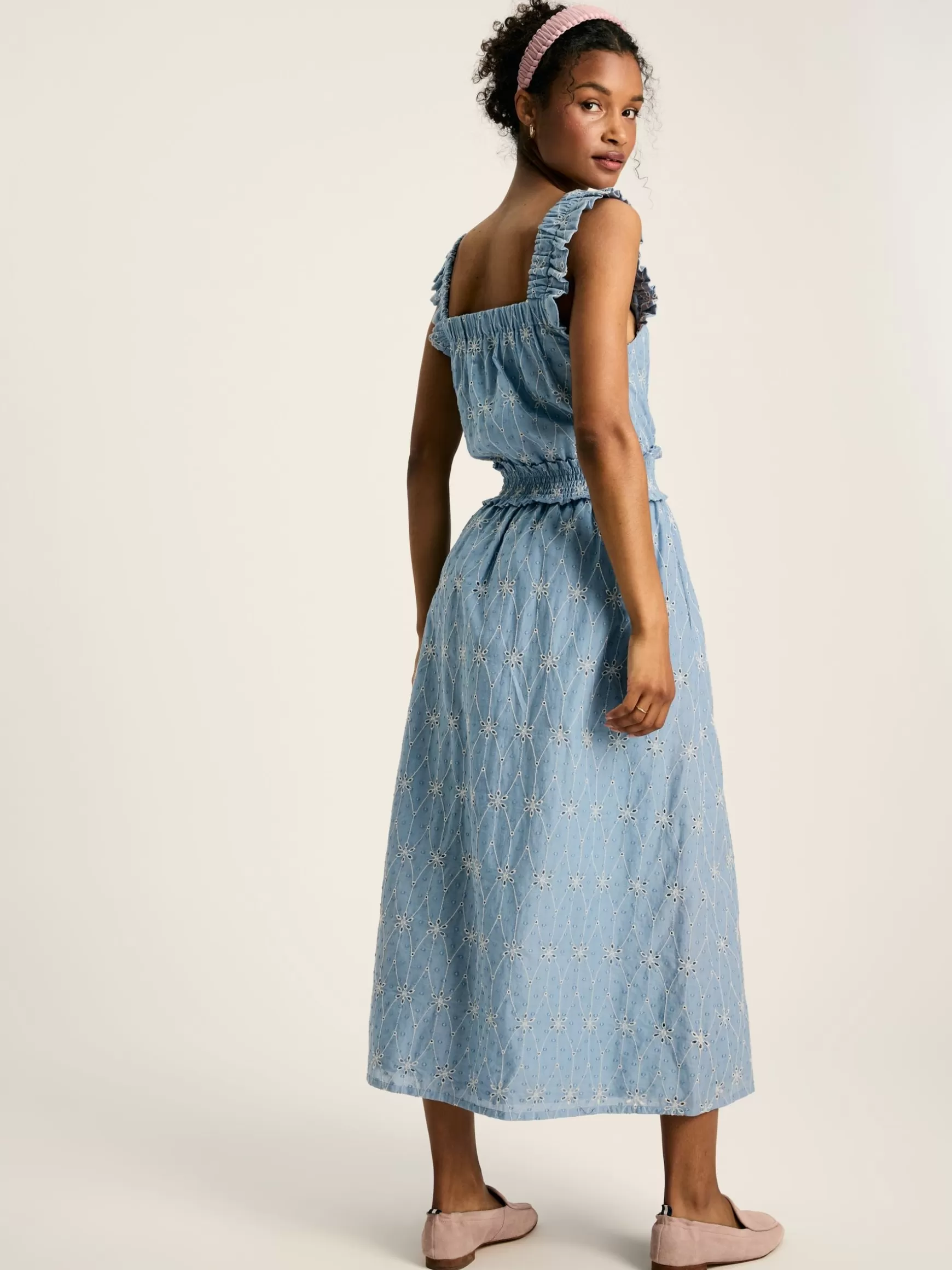 Nadia Broderie Sun Dress^Joules Best Sale
