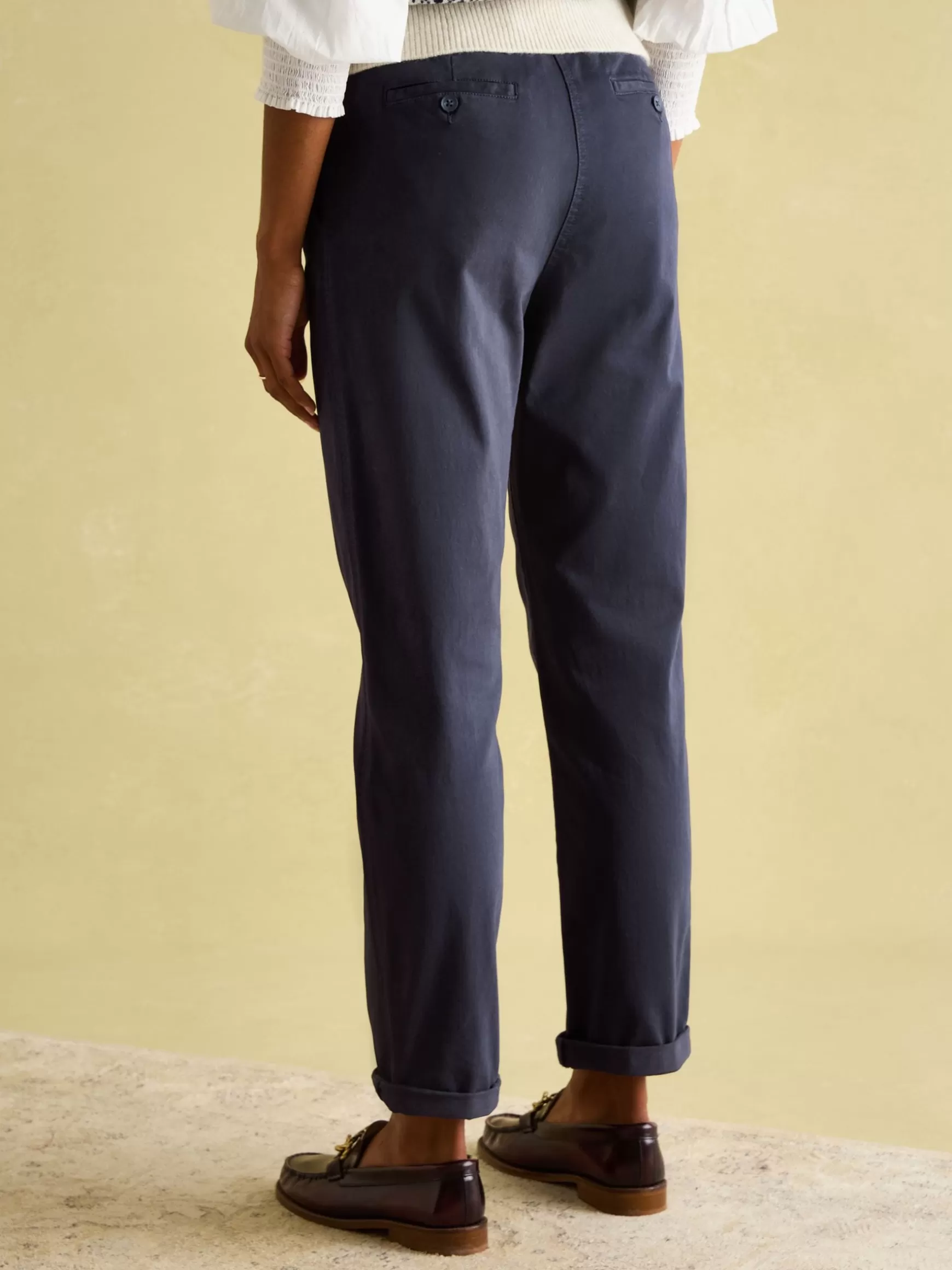 Navy Blue Slim Fit Chino Trousers^Joules Flash Sale