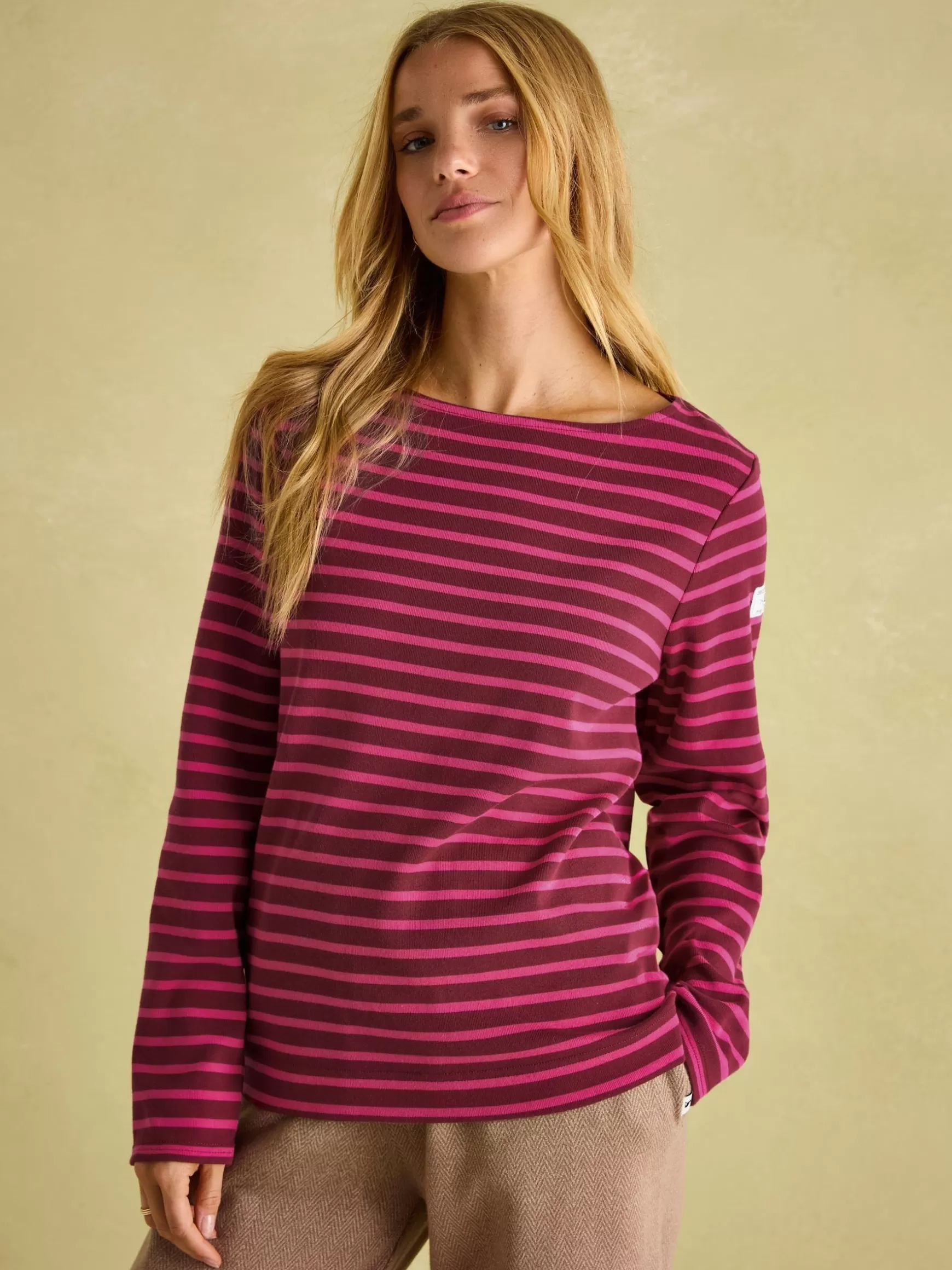 New Harbour Boat Neck Breton Top^Joules Store