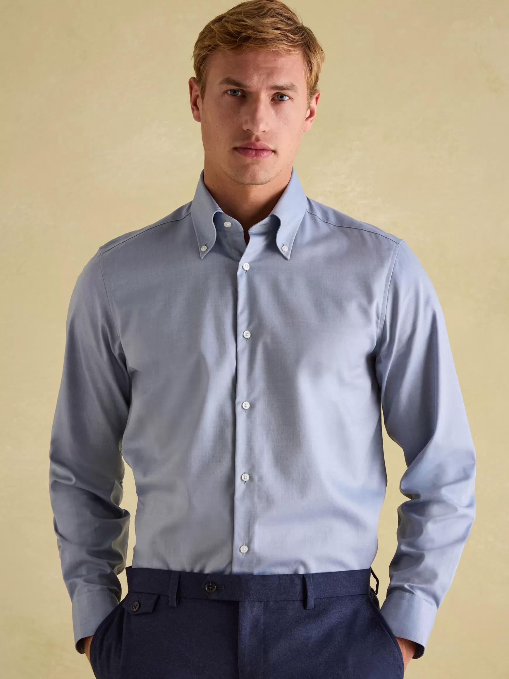 Next Regular Fit Twill Single Cuff Shirt^Joules Store