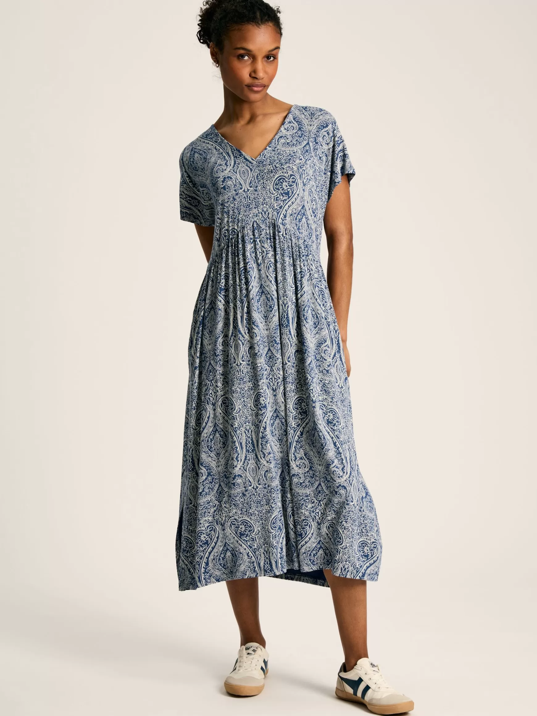 Nia Jersey V-Neck Beach Dress^Joules Hot