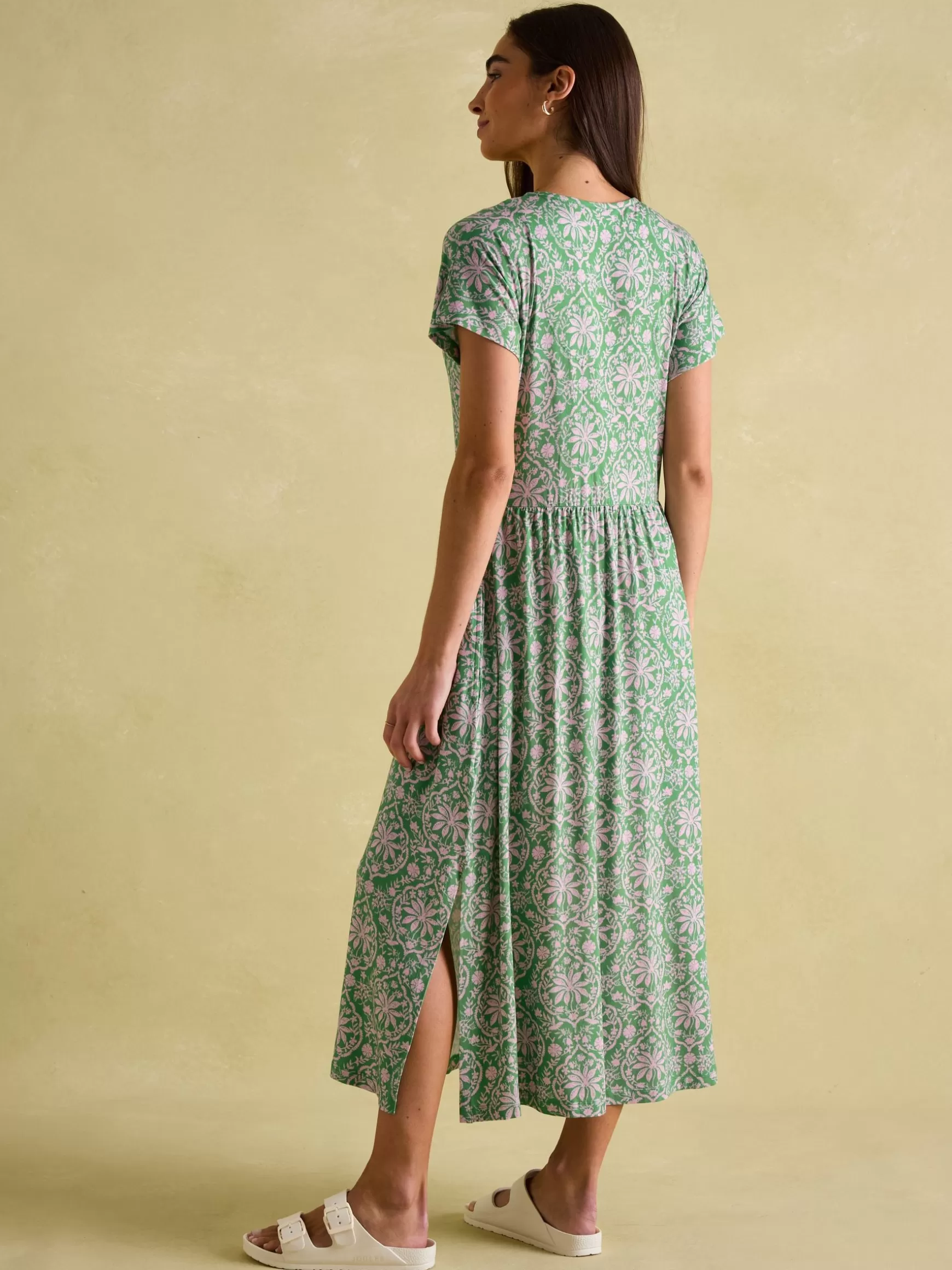 Nia Jersey V-Neck Beach Dress^Joules Sale