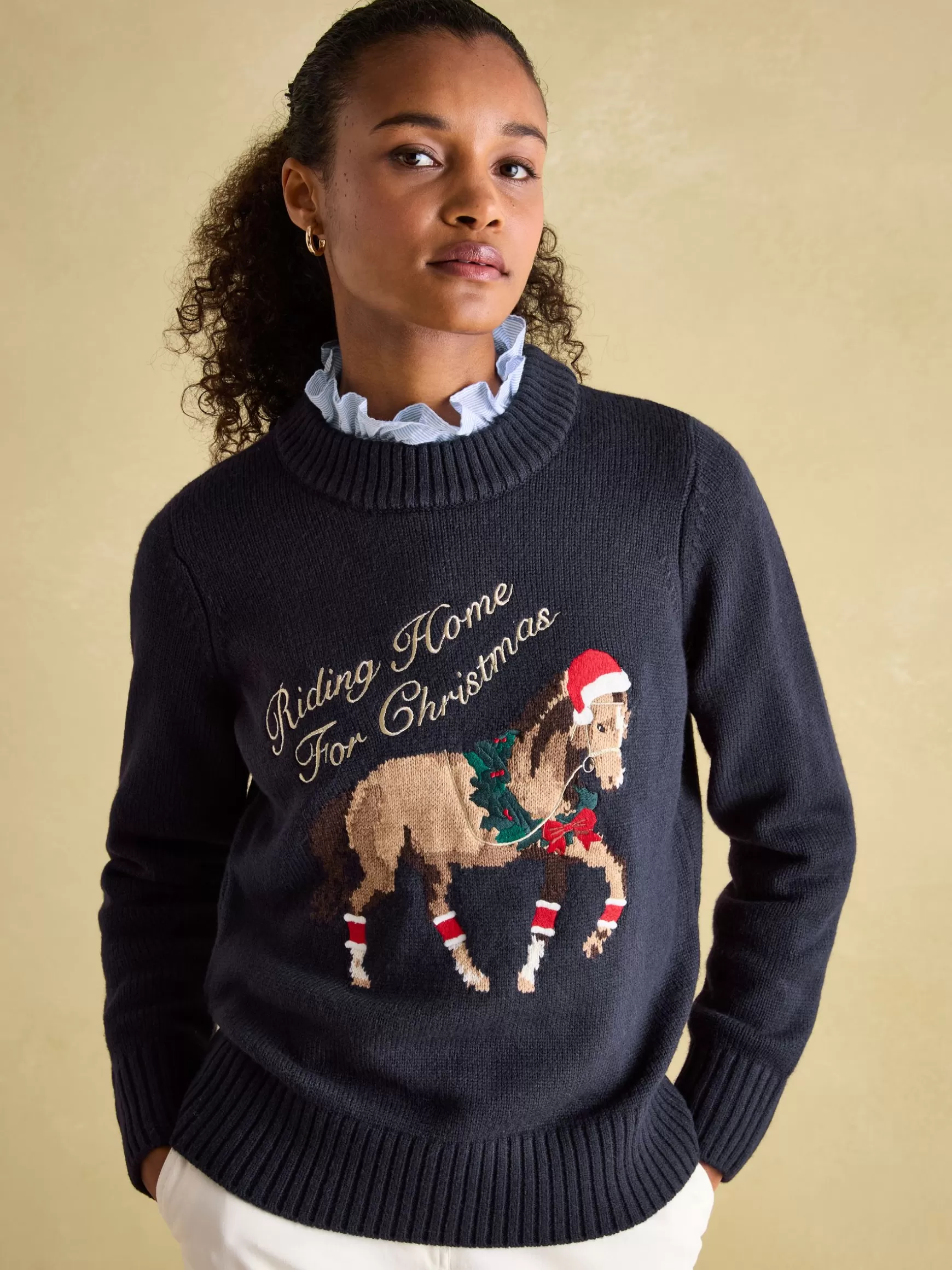 Noelle Intarsia Christmas Jumper^Joules Cheap