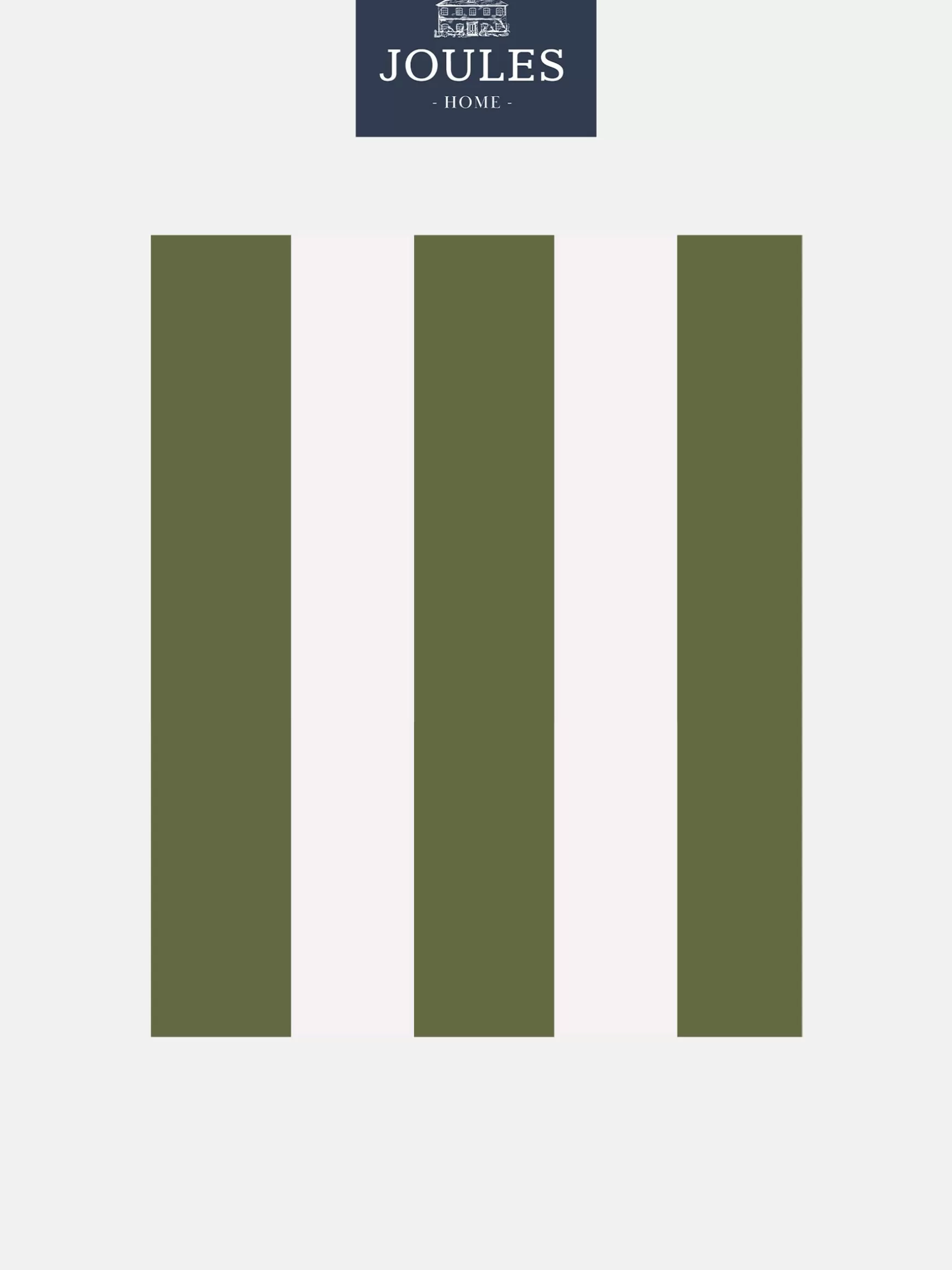 Olive Green Harborough Stripe 10M Wallpaper^Joules Best Sale