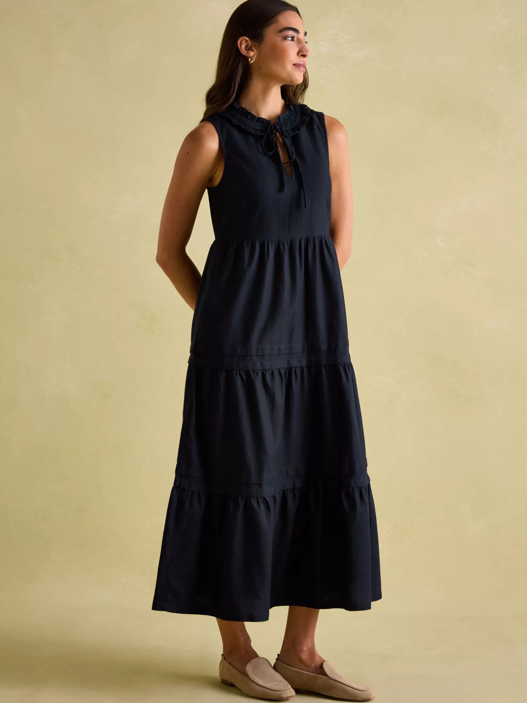 Ophelia Sleeveless Tiered Dress^Joules Outlet