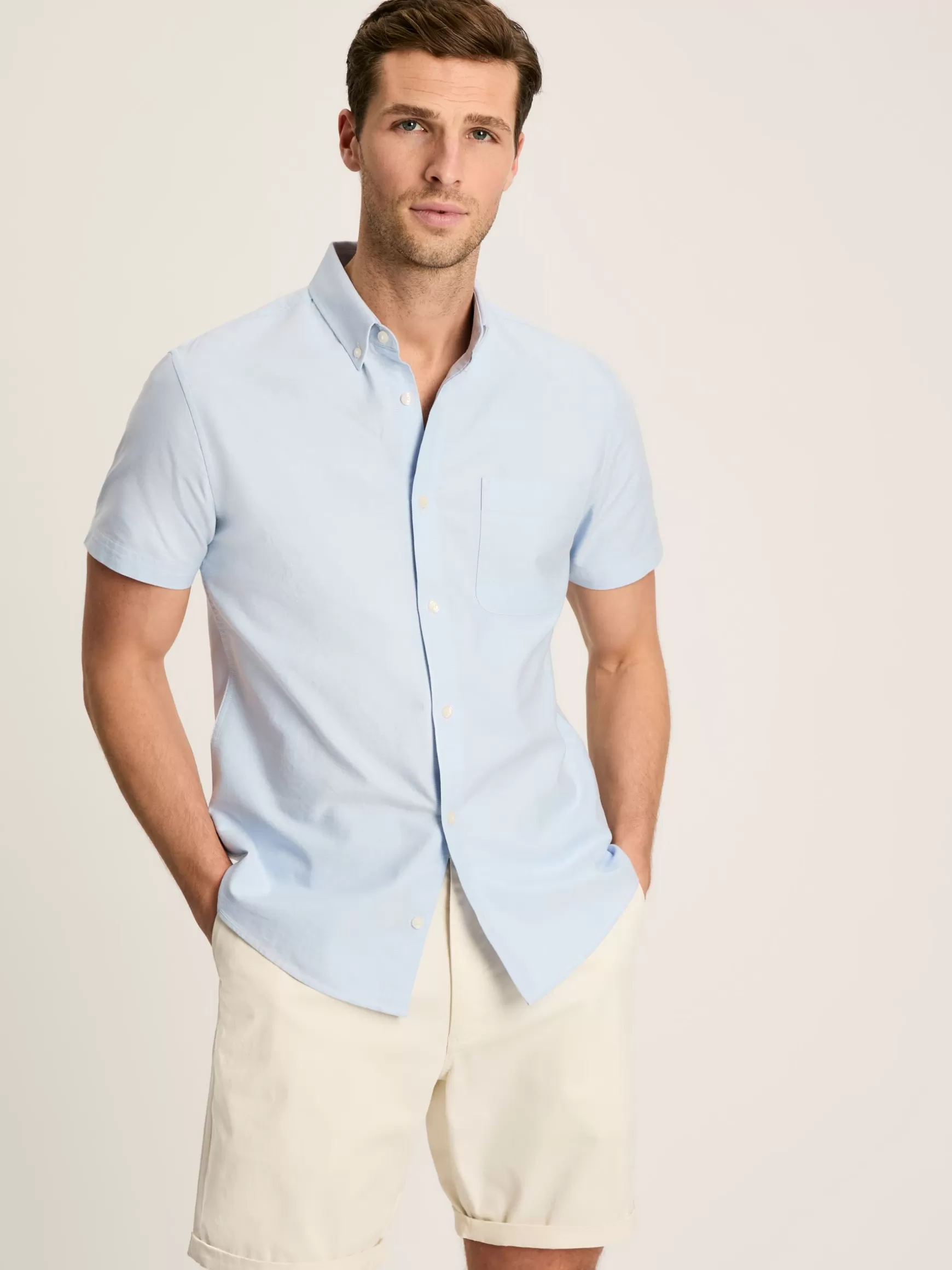 Oxford Short Sleeve Classic Fit Shirt^Joules Store
