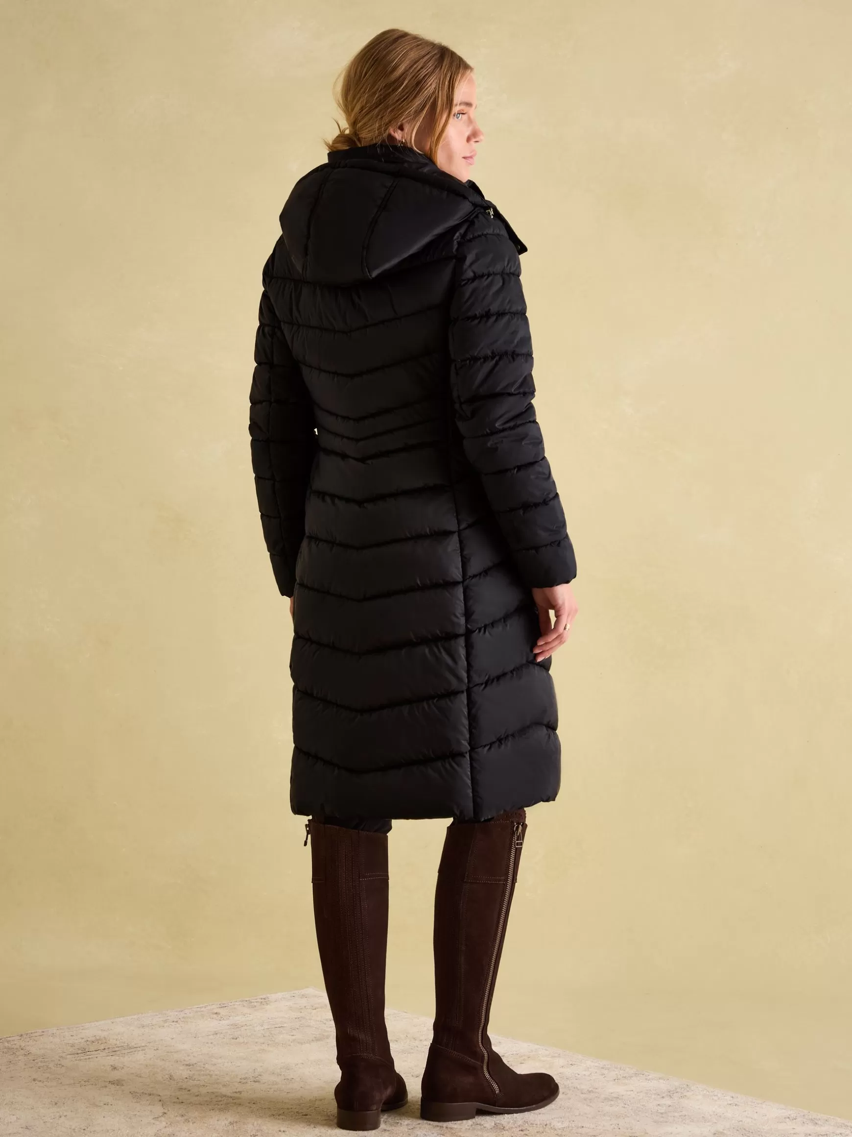 Pembury Showerproof Longline Padded Coat With Hood^Joules Cheap