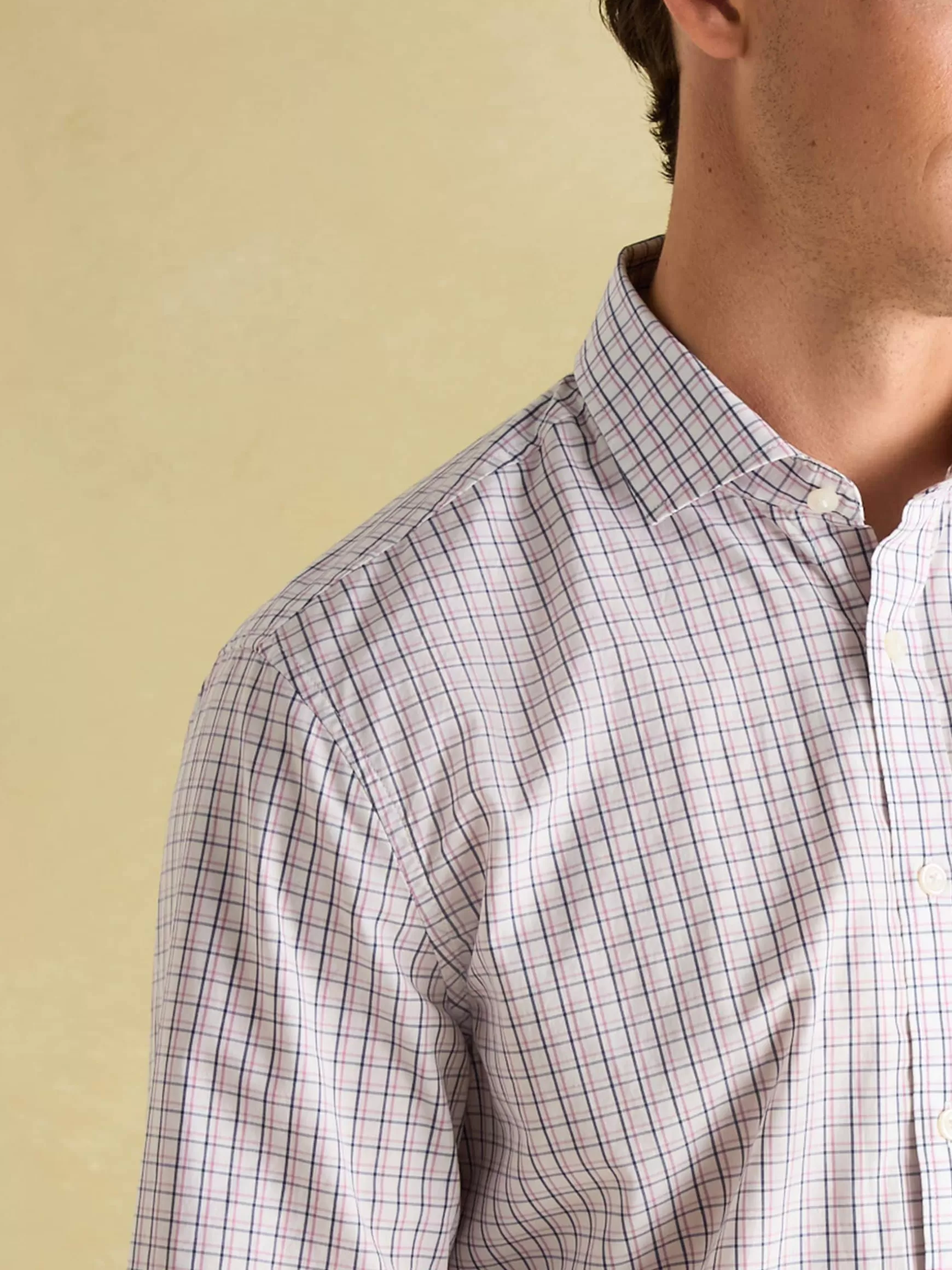 Pink Check Cotton Shirt^Joules Fashion