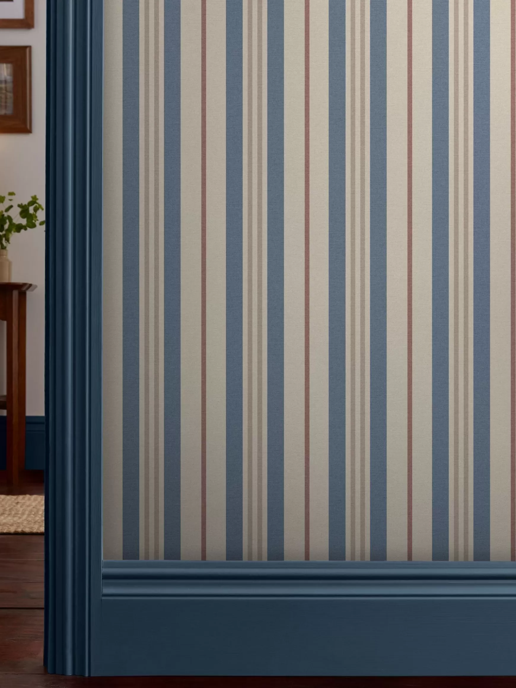 Grove Stripe 10M Wallpaper^Joules Best