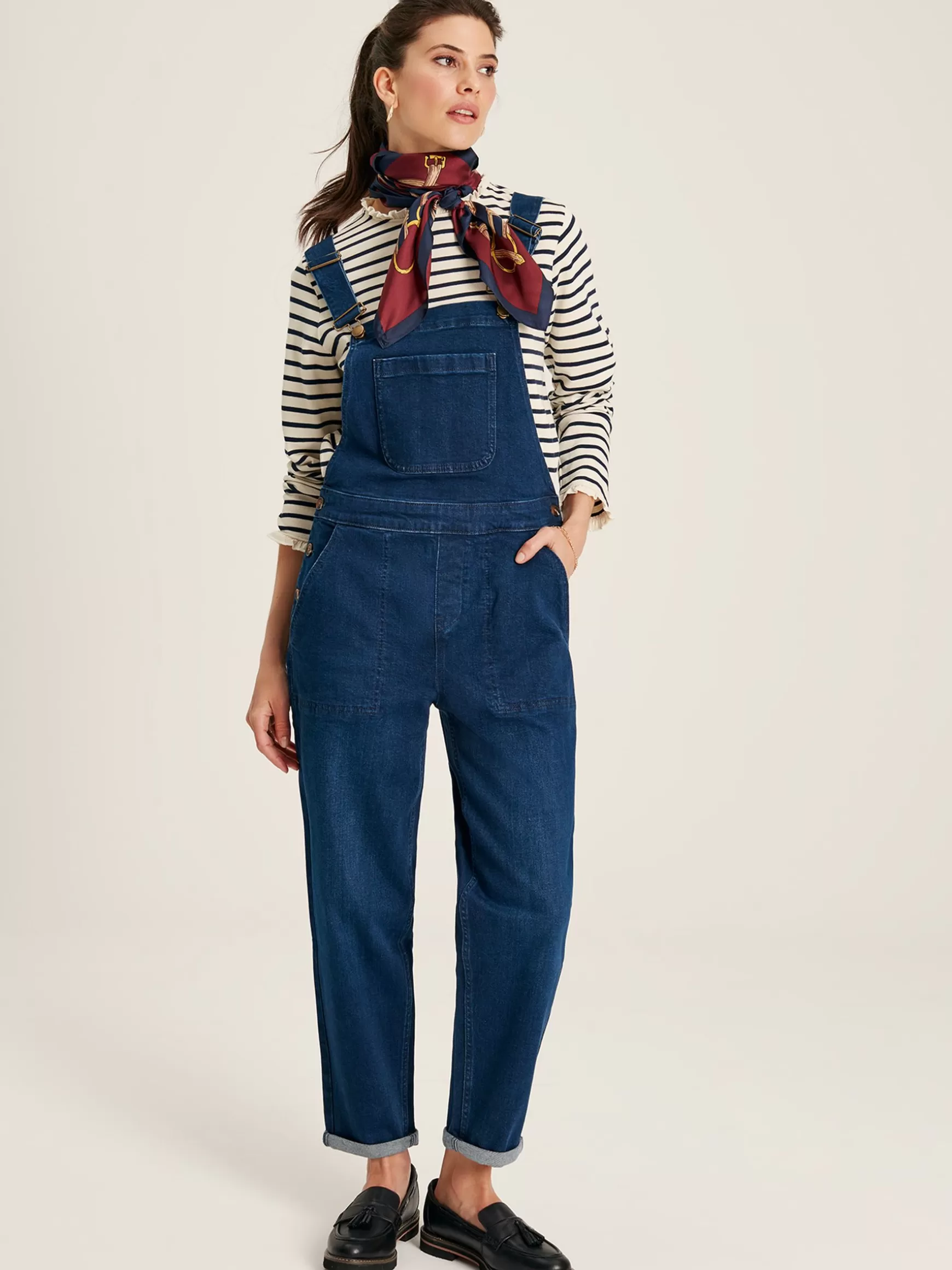 Rampling Denim Dungarees^Joules Best Sale