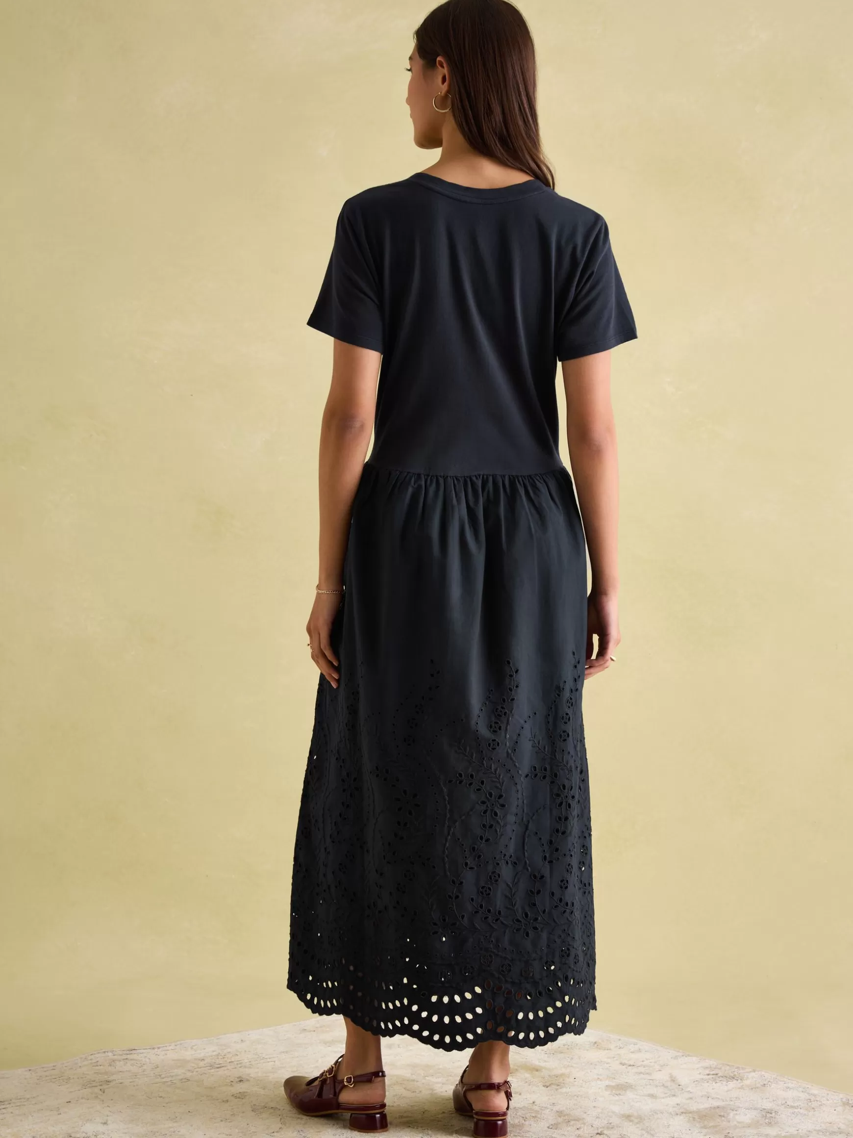 Reid Broderie 100% Cotton Dress^Joules Cheap