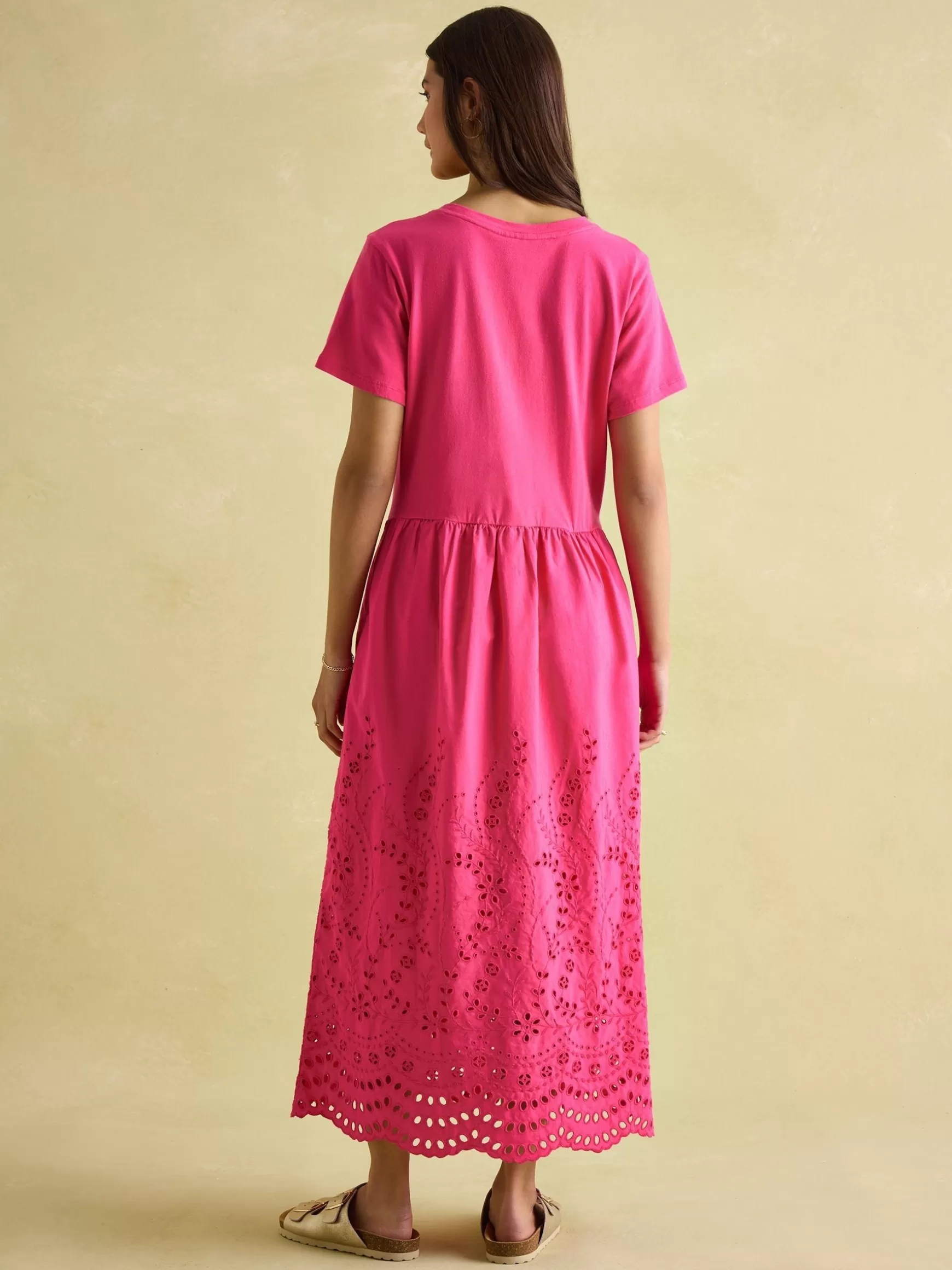 Reid Broderie 100% Cotton Dress^Joules Best