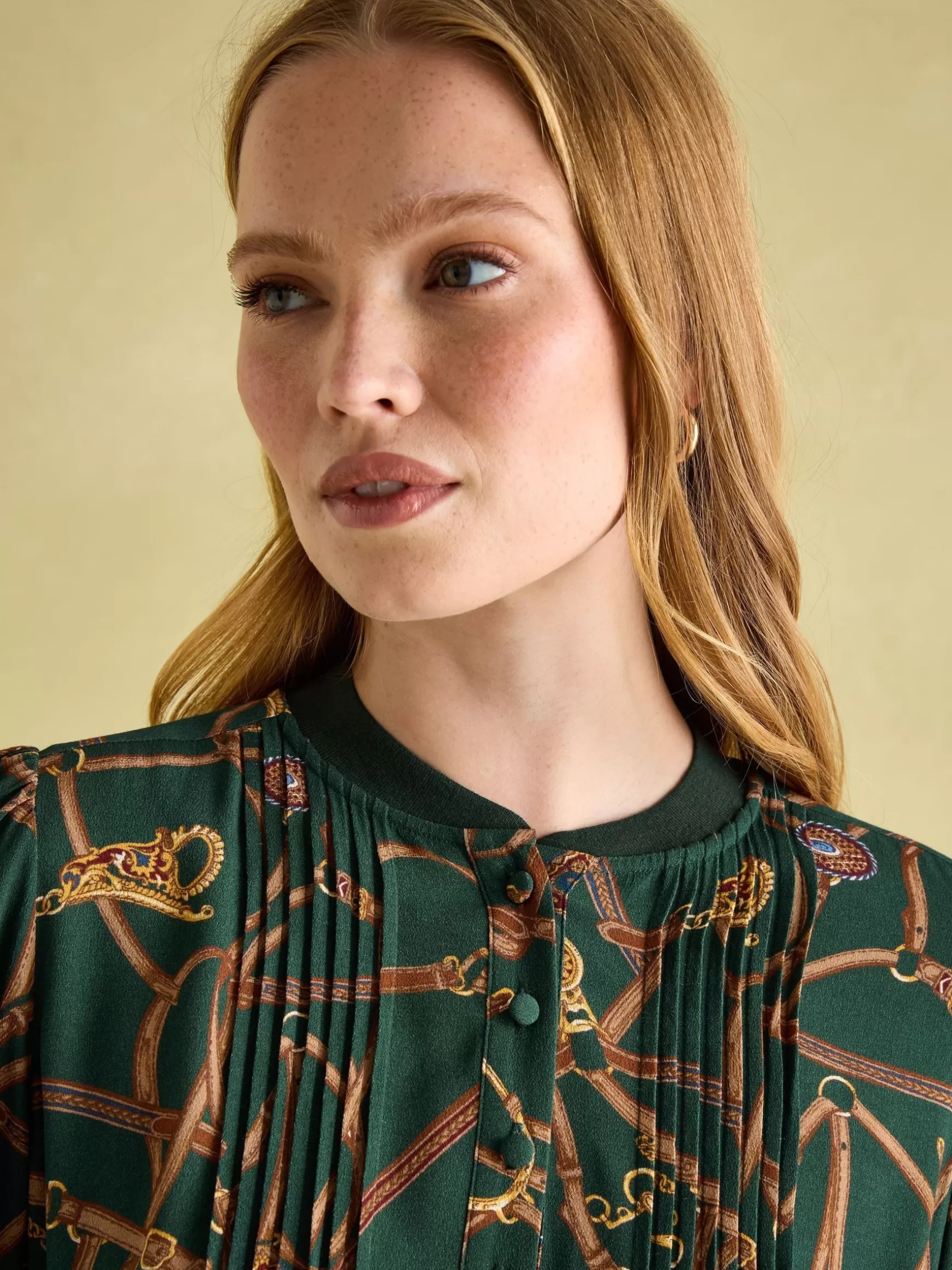 Rosa Printed Maxi Shirt Dress^Joules Shop