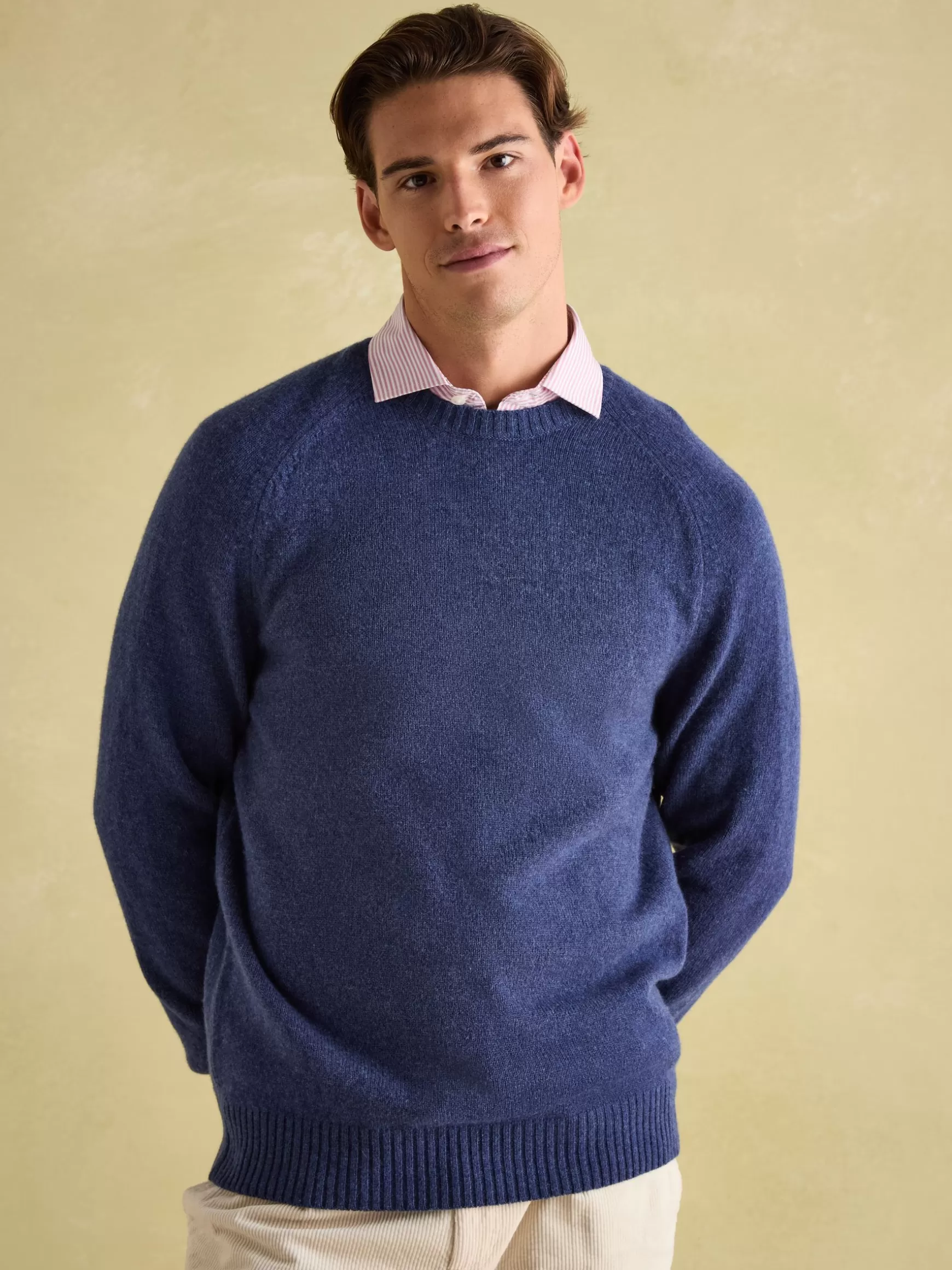Rowley Lambswool Crew Neck Jumper^Joules Fashion