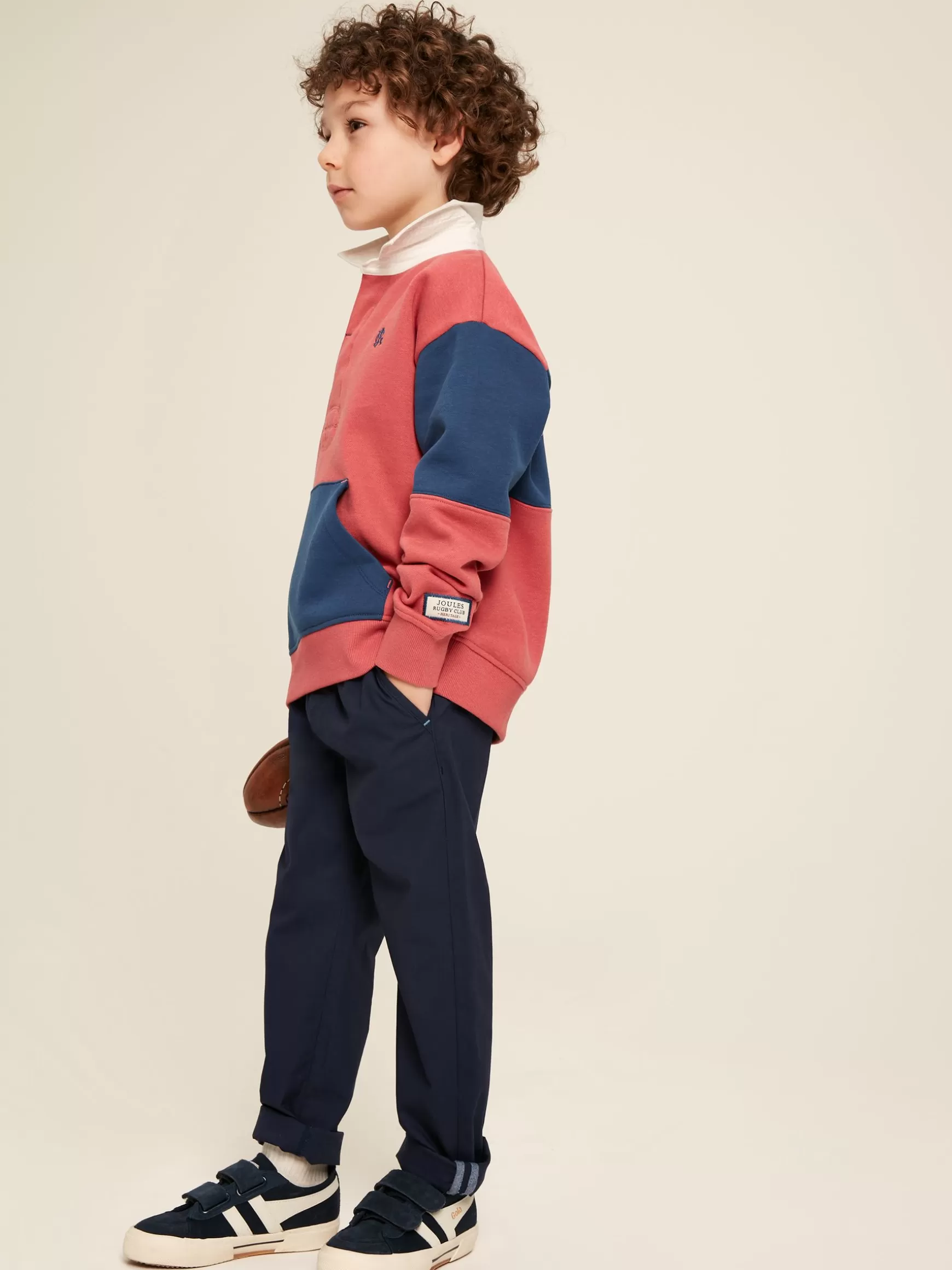 Samson Navy Blue Chino Trousers^Joules Clearance