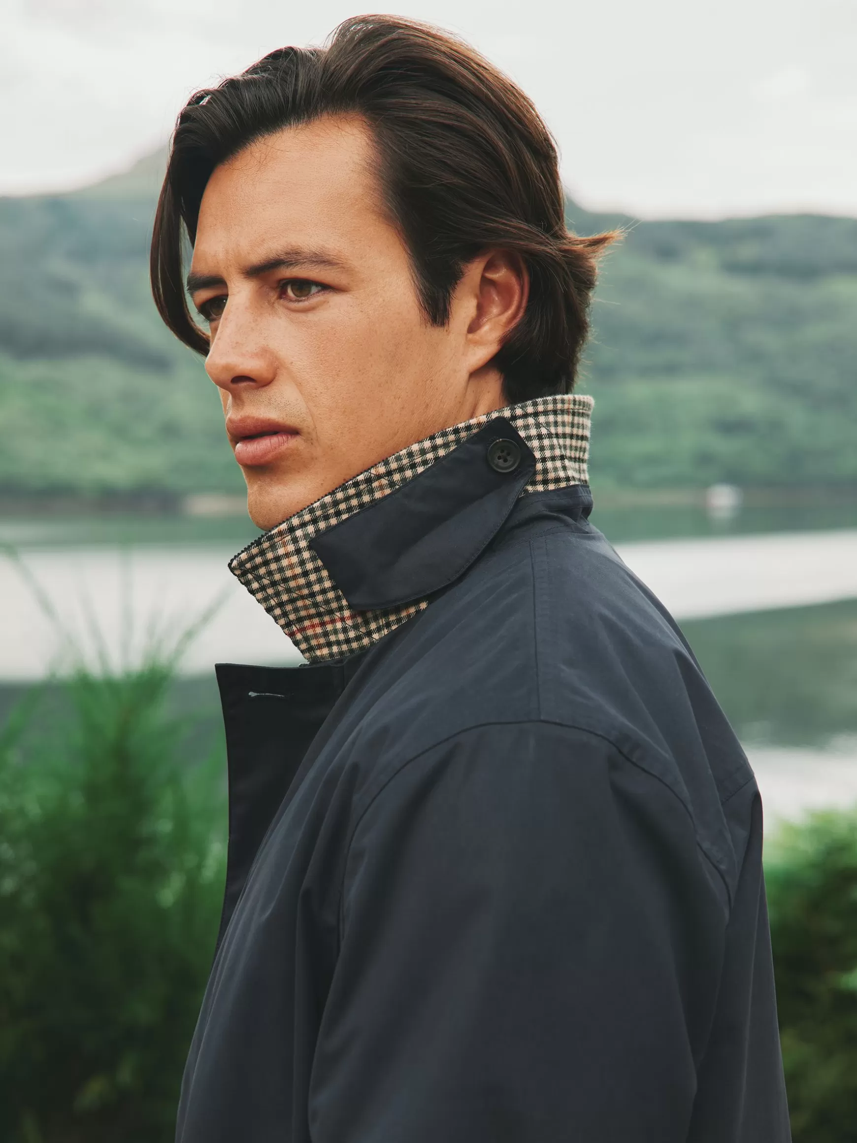 Sandford Navy Blue Waterproof Raincoat^Joules Hot