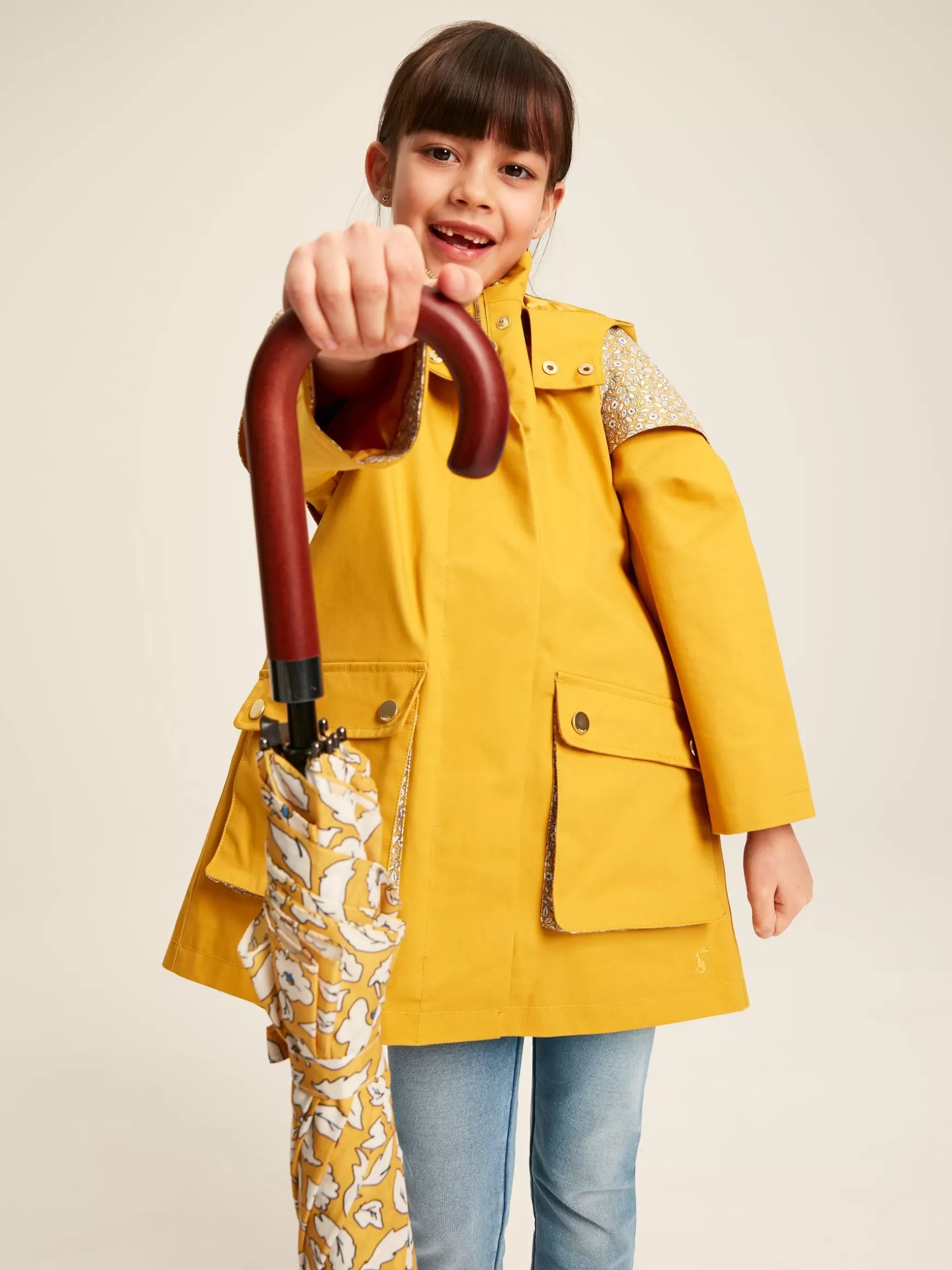 Seacombe Waterproof Hooded Raincoat with Cape^Joules Best Sale
