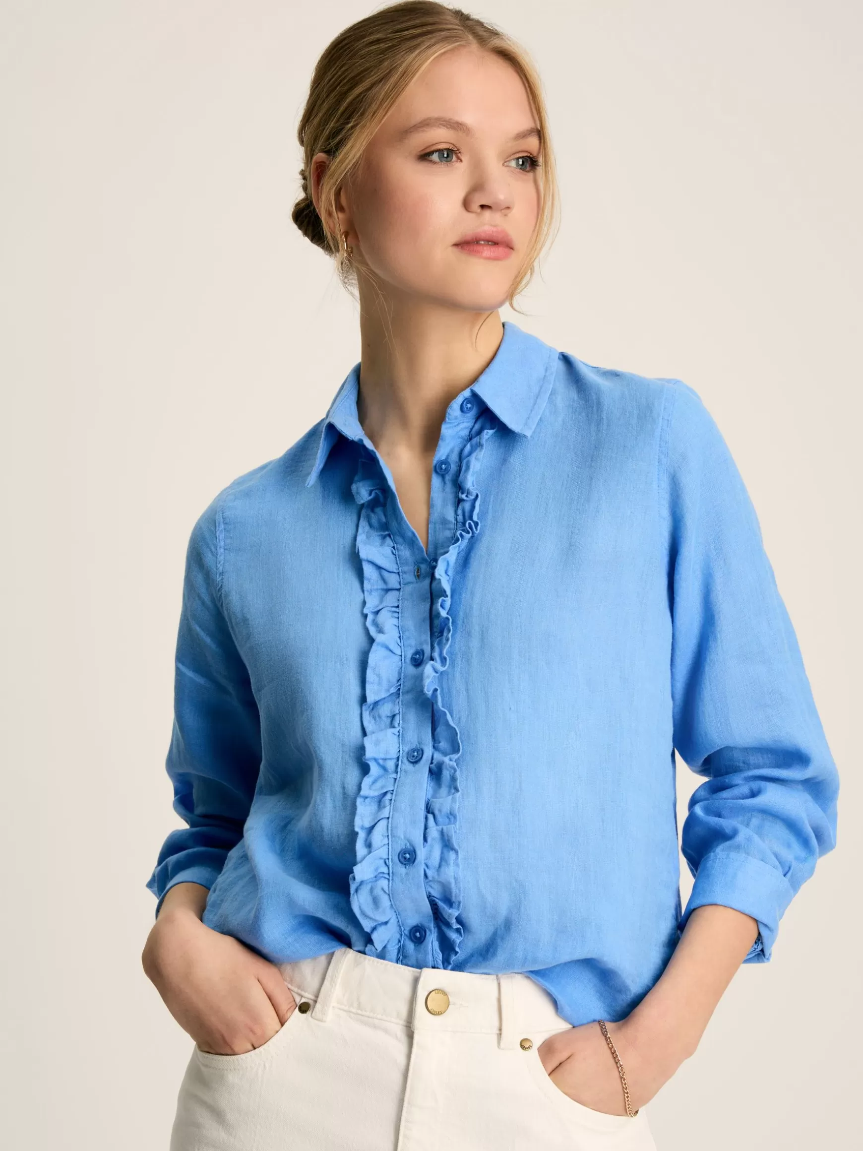 Selene 100% Linen Shirt^Joules Cheap