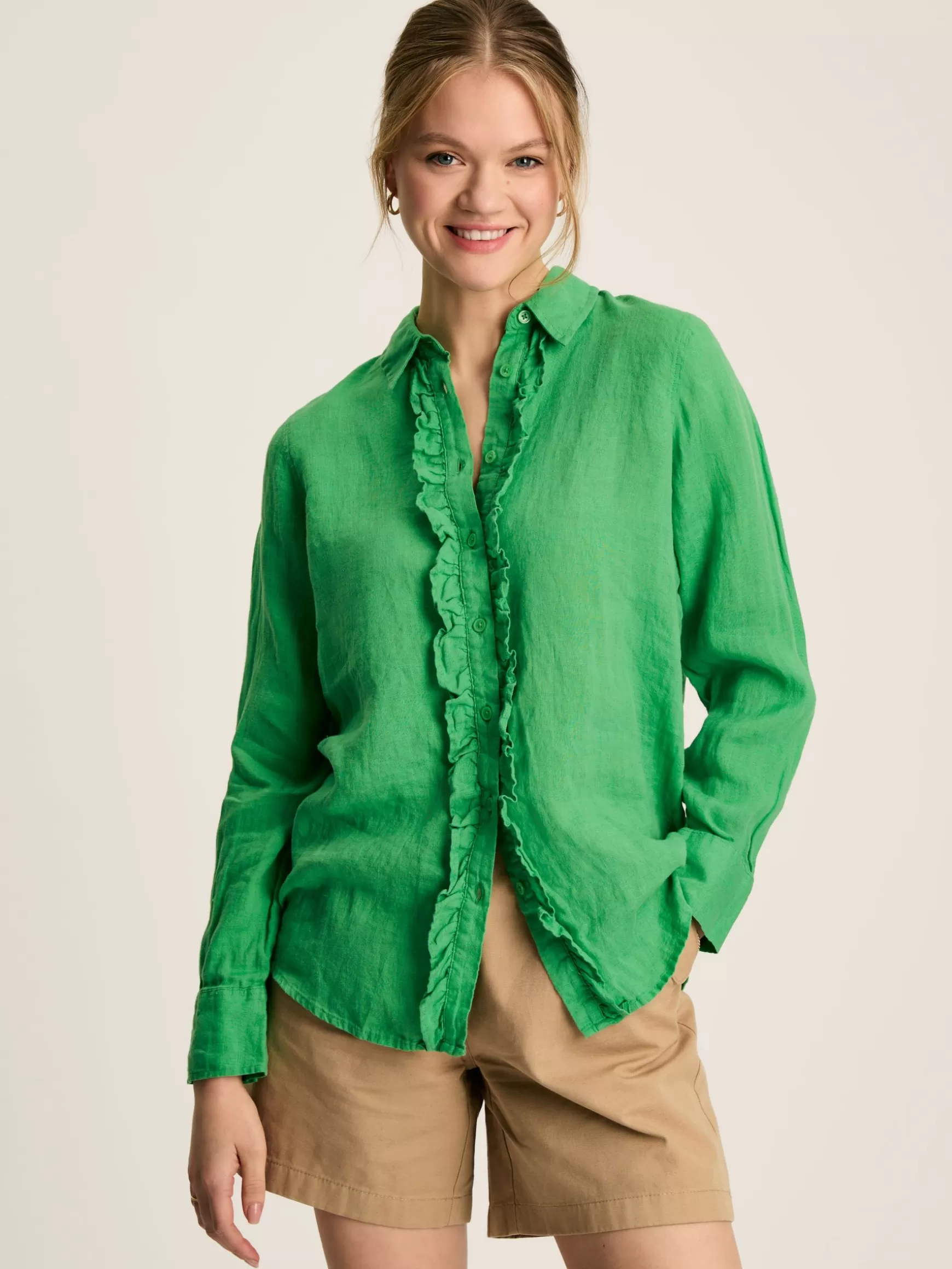 Selene 100% Linen Shirt^Joules Hot