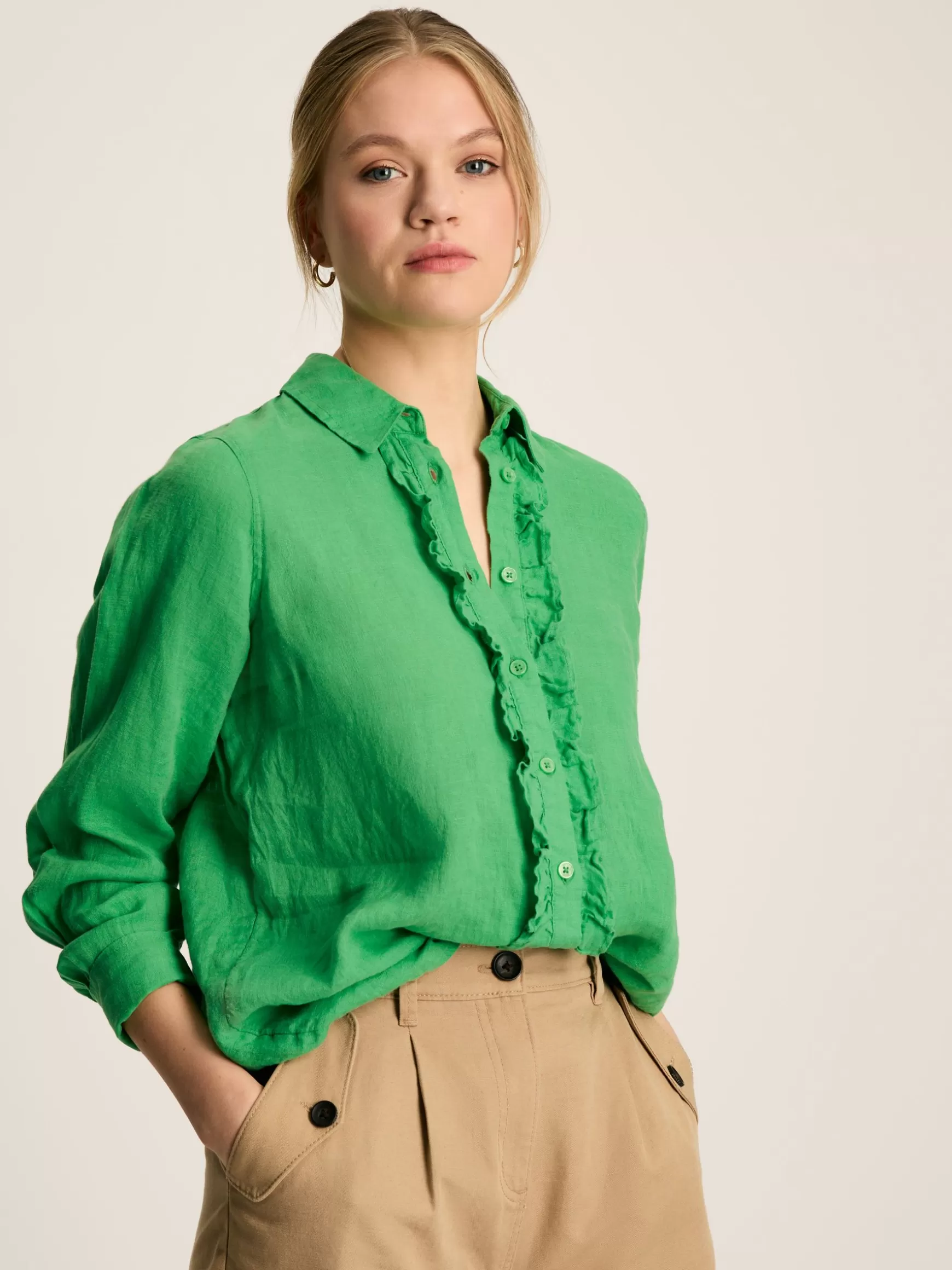 Selene 100% Linen Shirt^Joules Hot