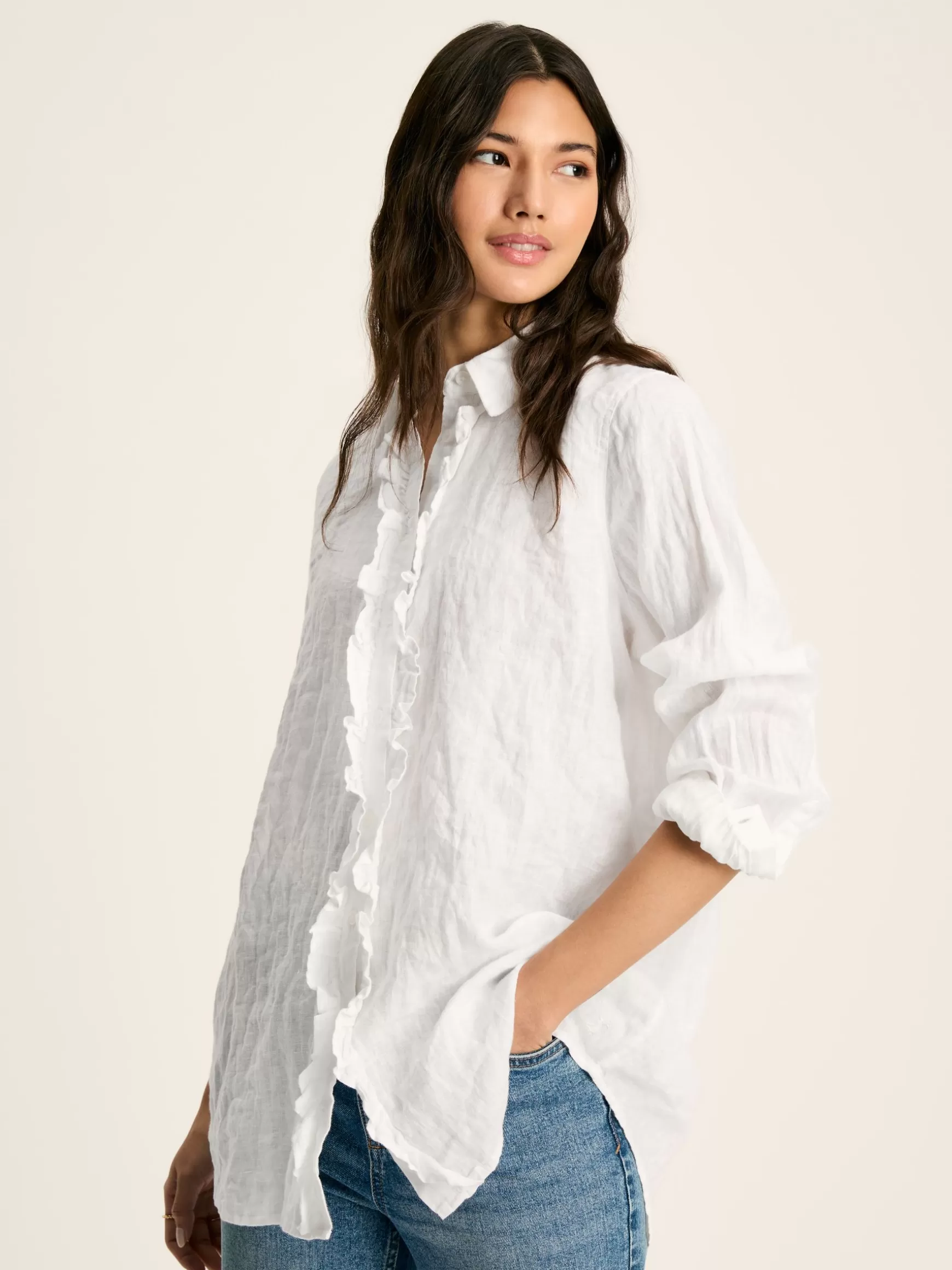 Selene 100% Linen Shirt^Joules Cheap