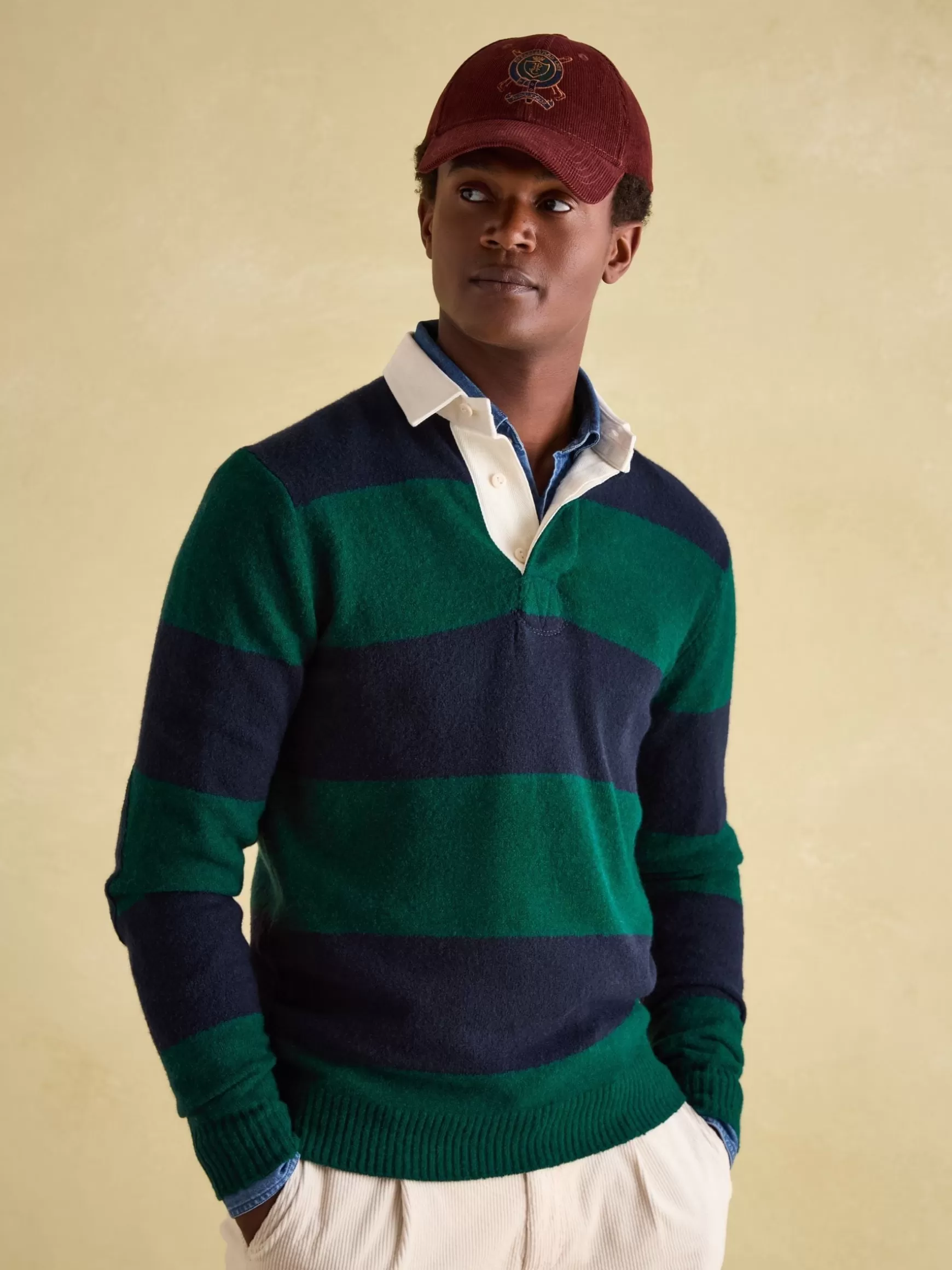 Seymour Knitted Rugby Shirt^Joules Outlet