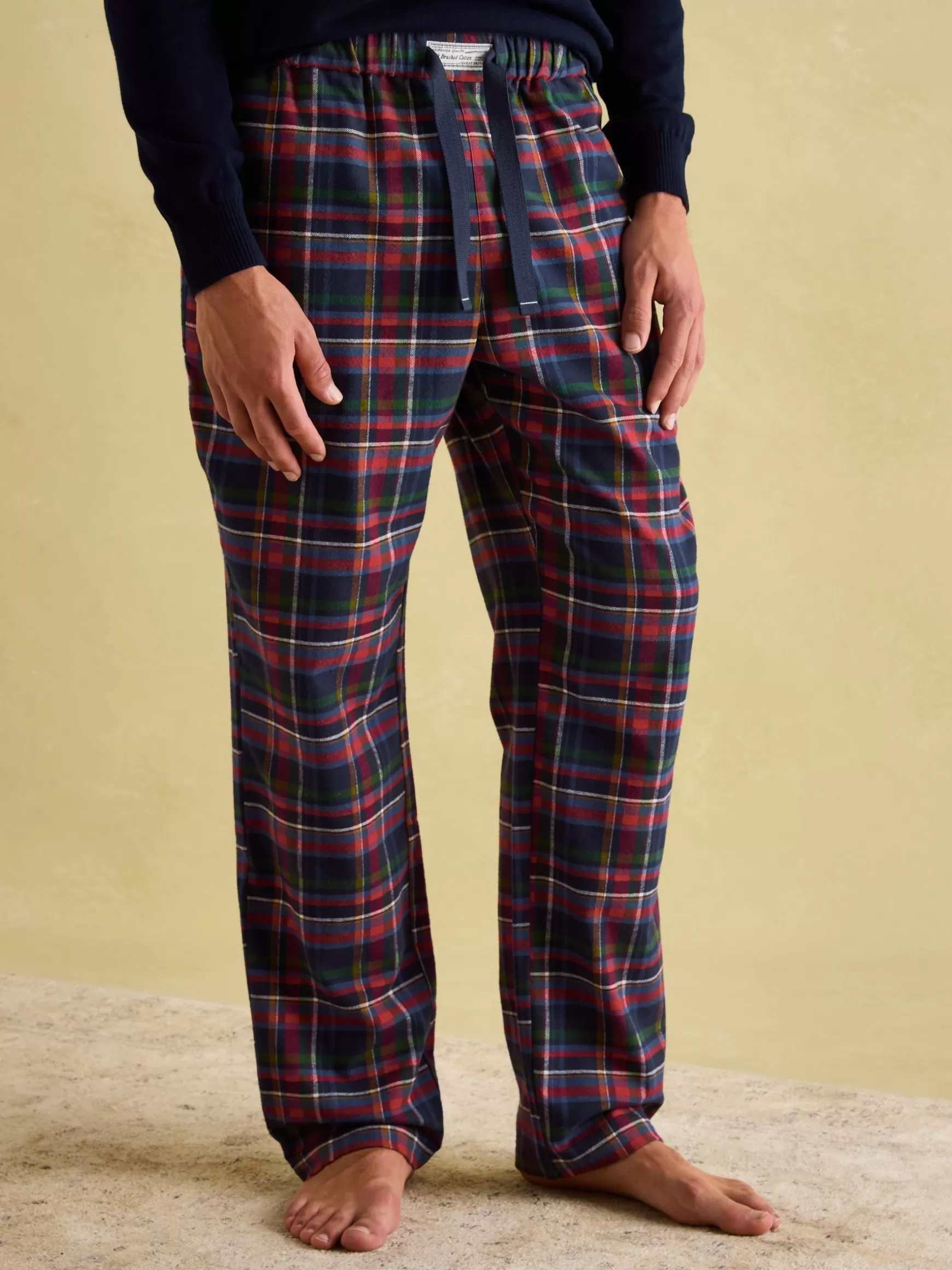 Sleeper Checked Pyjama Bottoms^Joules Fashion