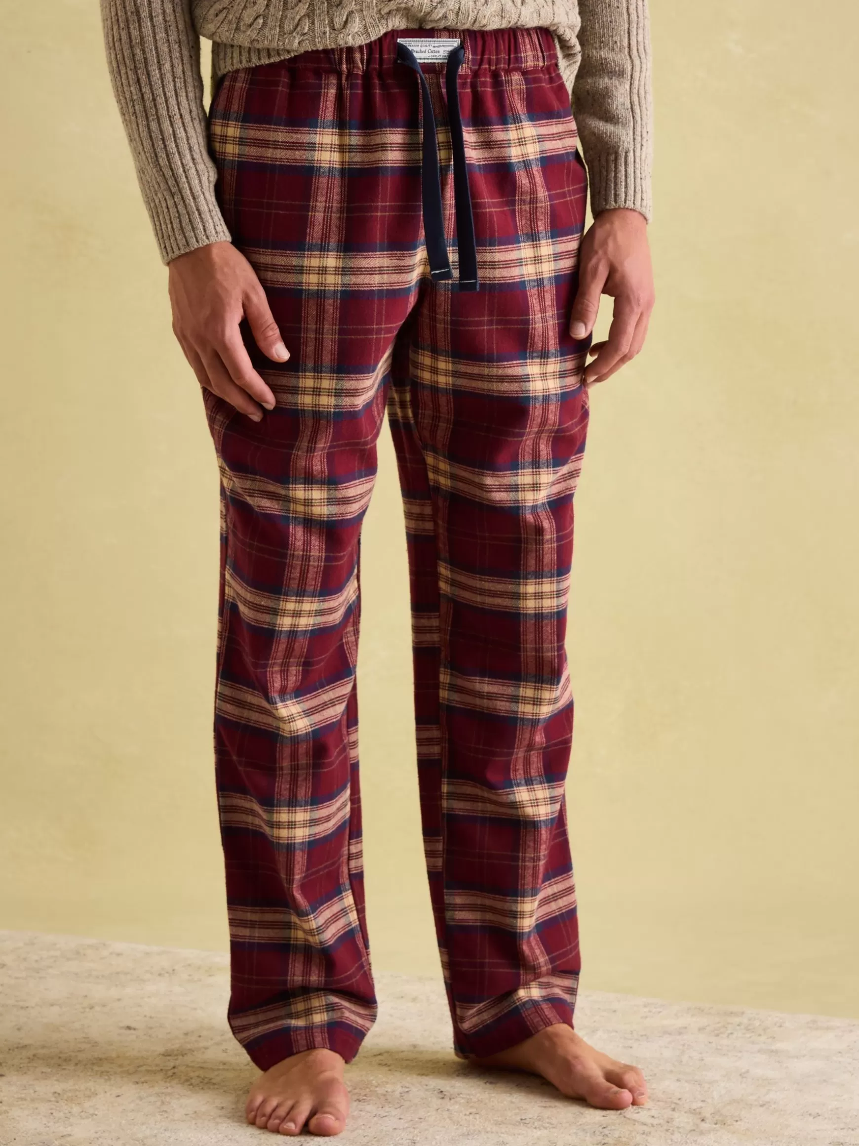 Sleeper Checked Pyjama Bottoms^Joules New