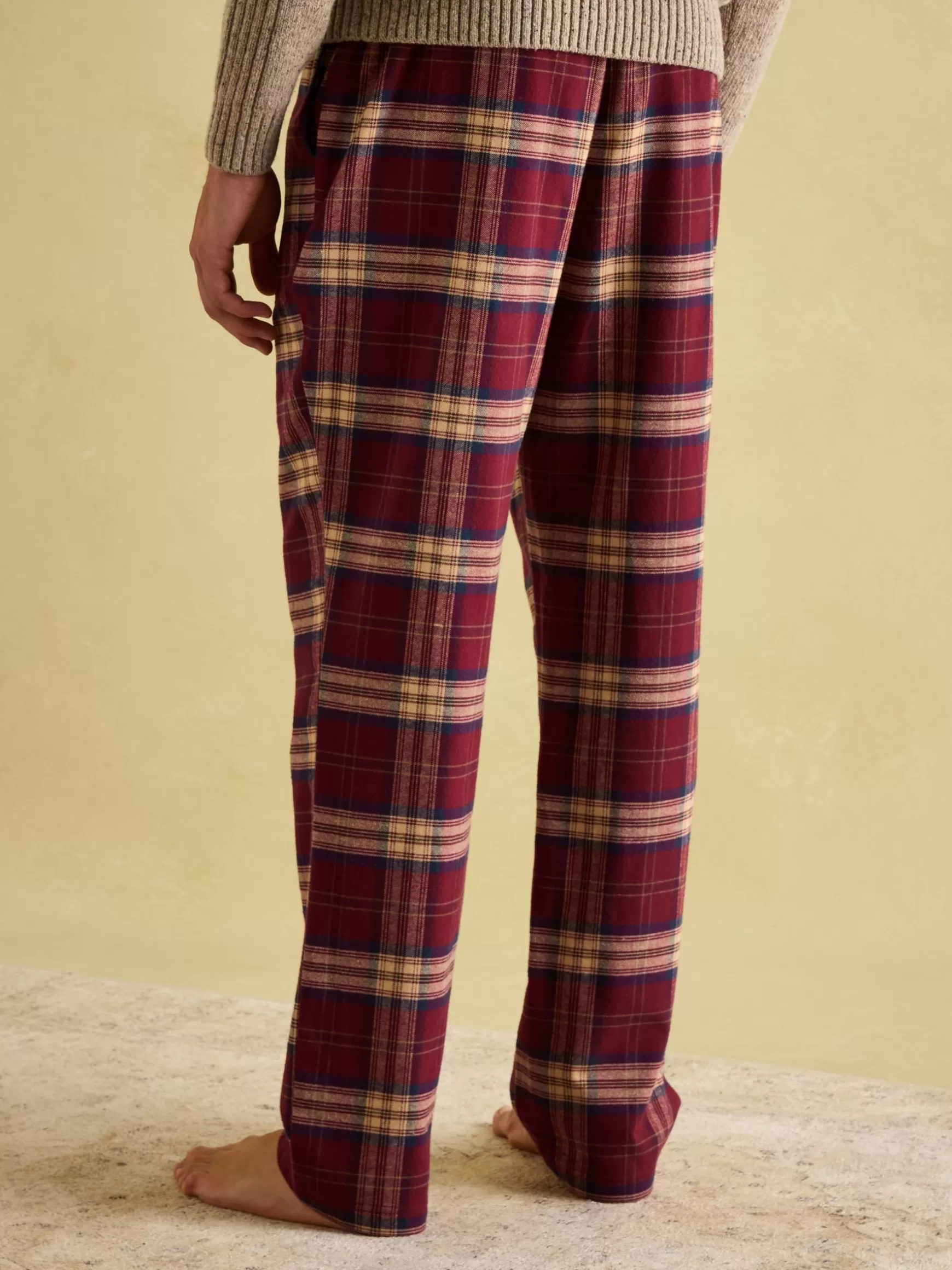 Sleeper Checked Pyjama Bottoms^Joules New