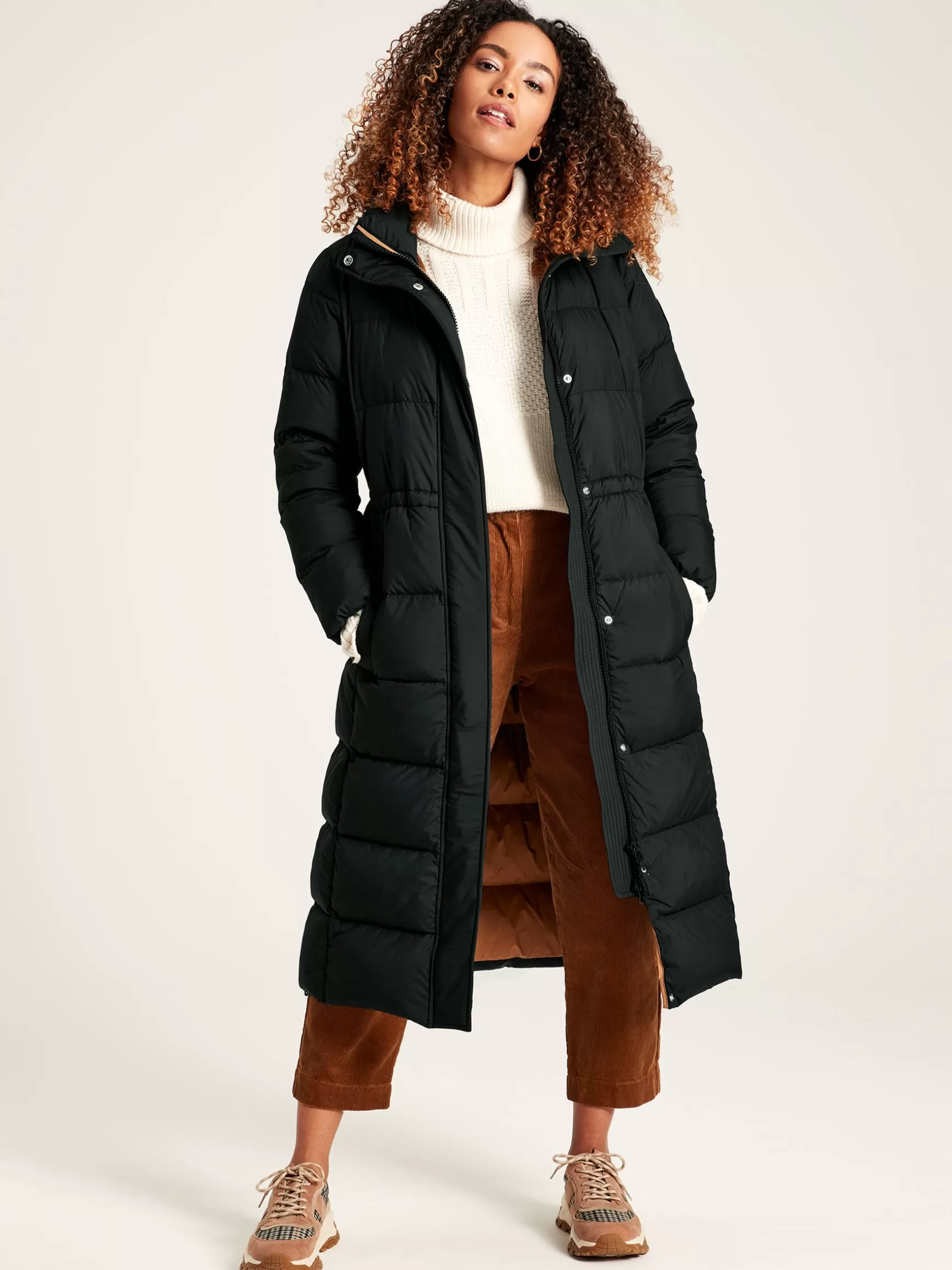 Somerton Showerproof Down Feather Long Puffer Coat^Joules Discount