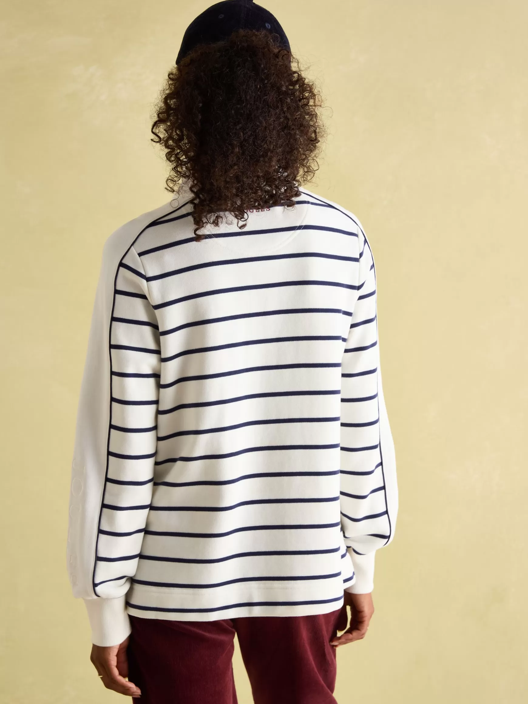 Southwold Button Down Striped Sweatshirt^Joules Sale
